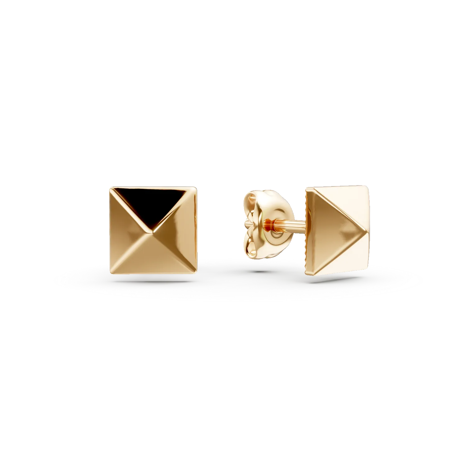 Cercei piramida cu surub din aur galben Apparel & Accessories > Jewelry > Earrings DAAR 2 Cercei piramida cu surub din aur galben Apparel & Accessories > Jewelry > Earrings DAAR 2