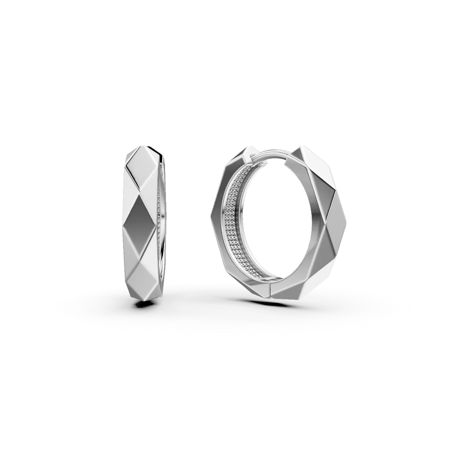 Cercei geometrici cu tortite din aur alb Apparel & Accessories > Jewelry > Earrings DAAR 2 Cercei geometrici cu tortite din aur alb Apparel & Accessories > Jewelry > Earrings DAAR 2
