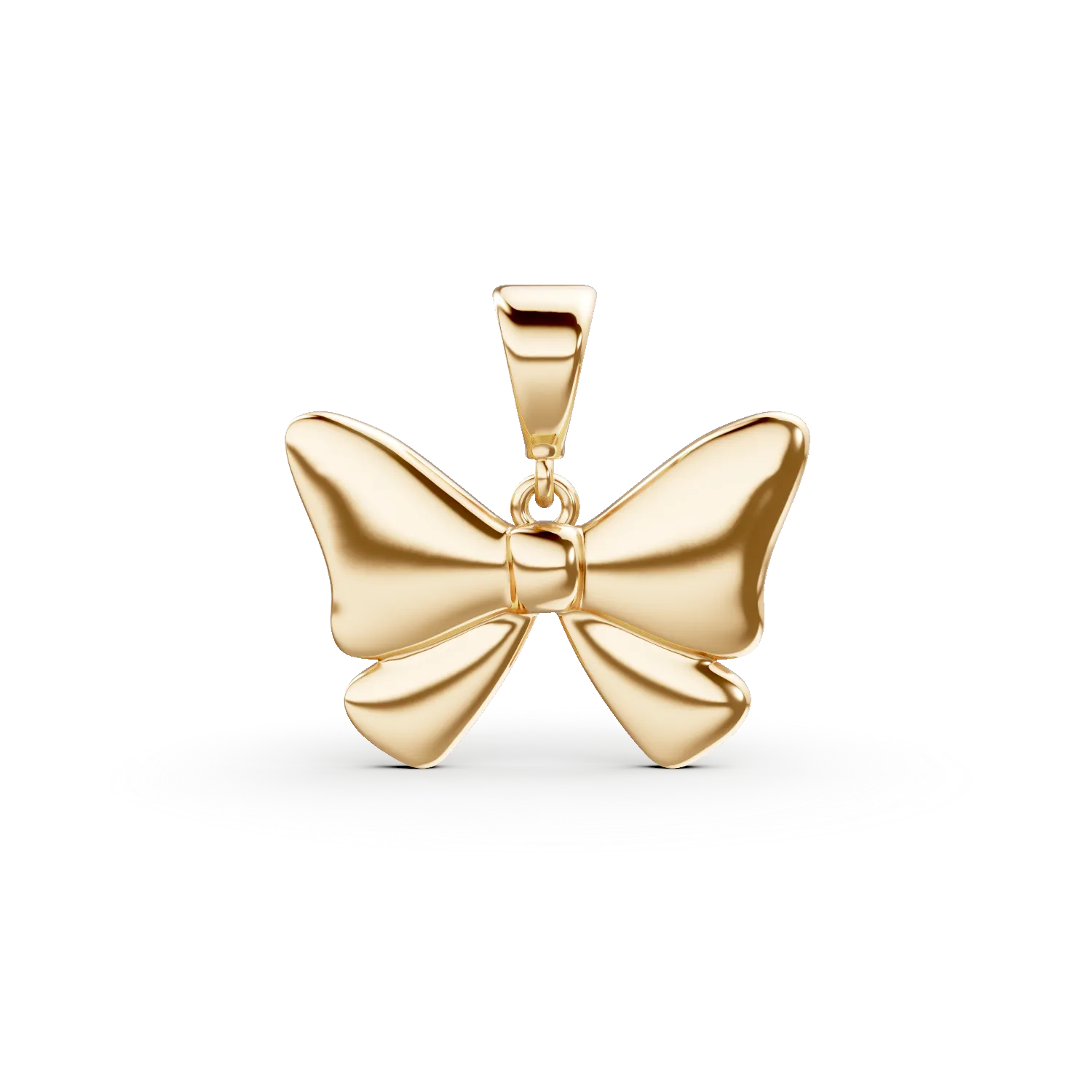 Pandantiv fundita din aur galben