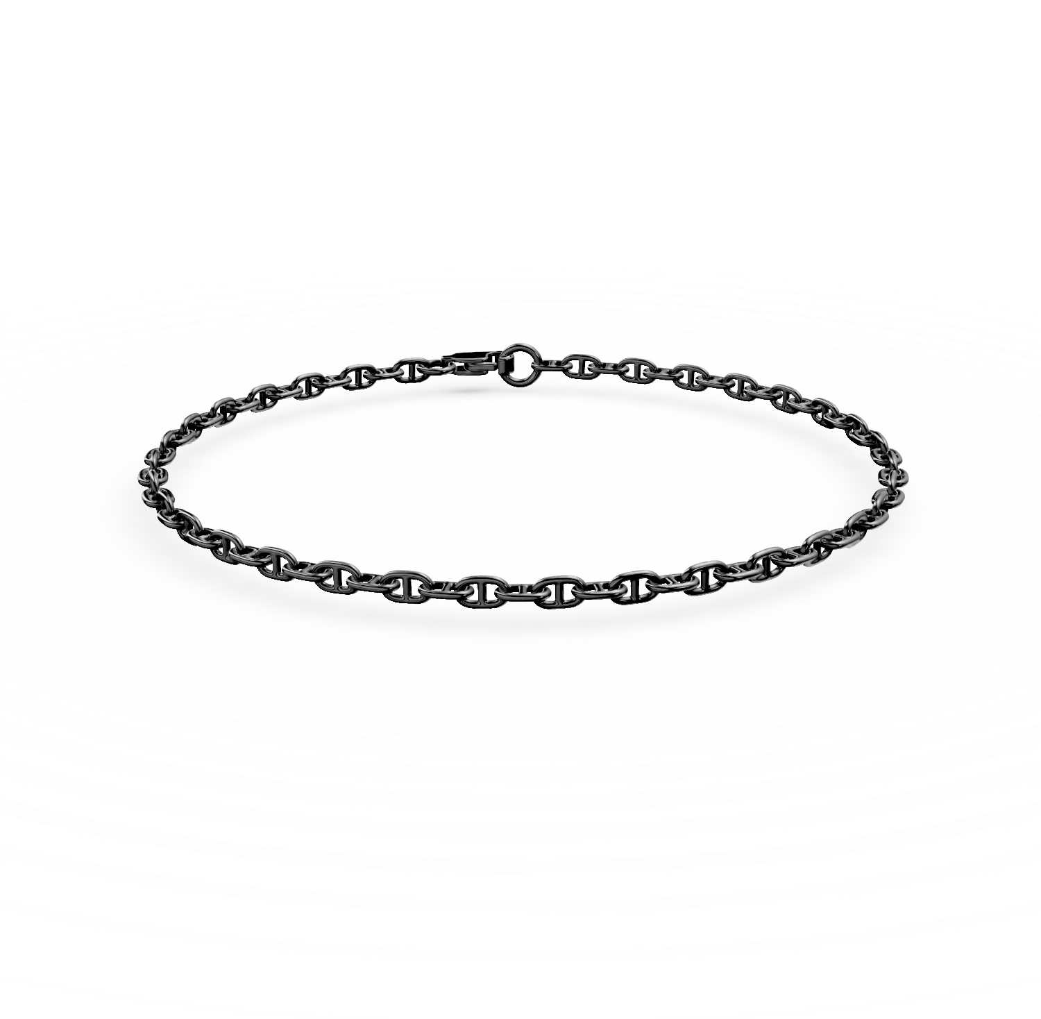 Bratara din argint negru cu zale Apparel & Accessories > Jewelry > Bracelets DAAR 2 Bratara din argint negru cu zale Apparel & Accessories > Jewelry > Bracelets DAAR 2