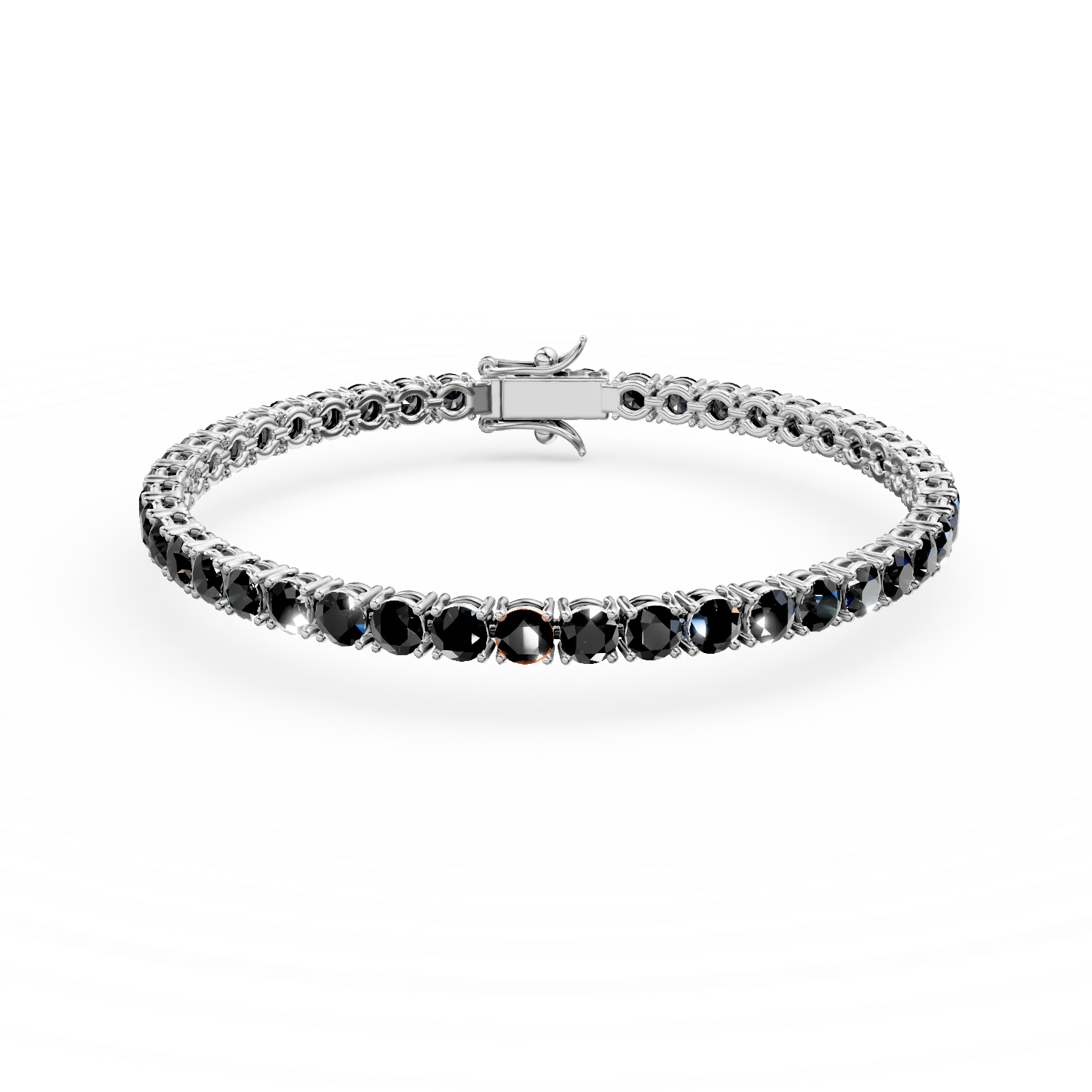 Bratara tennis din argint cu zirconii negre Apparel & Accessories > Jewelry > Bracelets DAAR 2 Bratara tennis din argint cu zirconii negre Apparel & Accessories > Jewelry > Bracelets DAAR 2