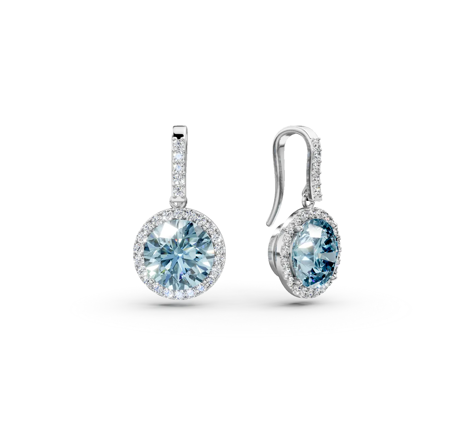 Cercei din argint cu zirconii albe si albastre Apparel & Accessories > Jewelry > Earrings DAAR 2 Cercei din argint cu zirconii albe si albastre Apparel & Accessories > Jewelry > Earrings DAAR 2