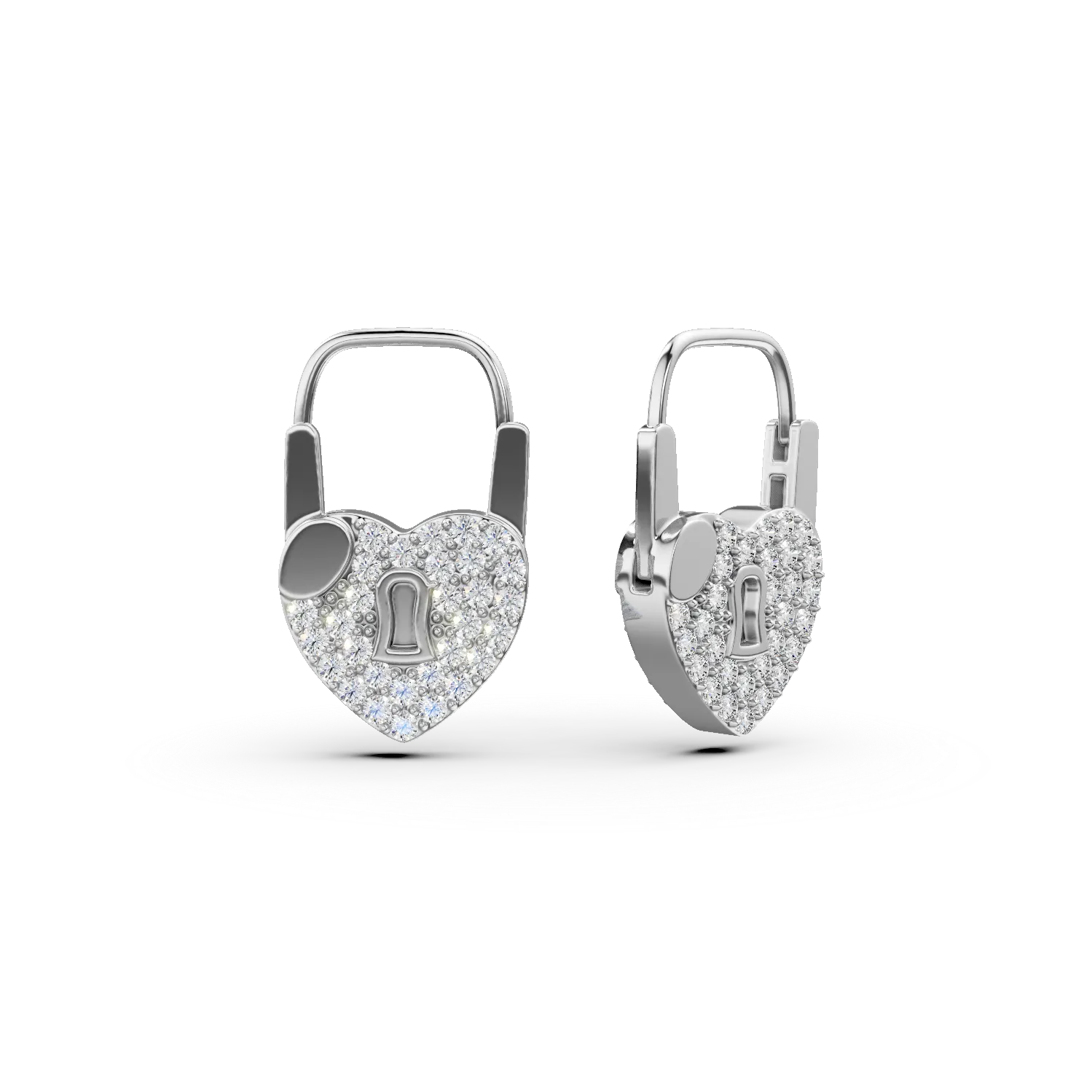 Cercei inimioare din argint cu zirconii Apparel & Accessories > Jewelry > Earrings DAAR 2 Cercei inimioare din argint cu zirconii Apparel & Accessories > Jewelry > Earrings DAAR 2