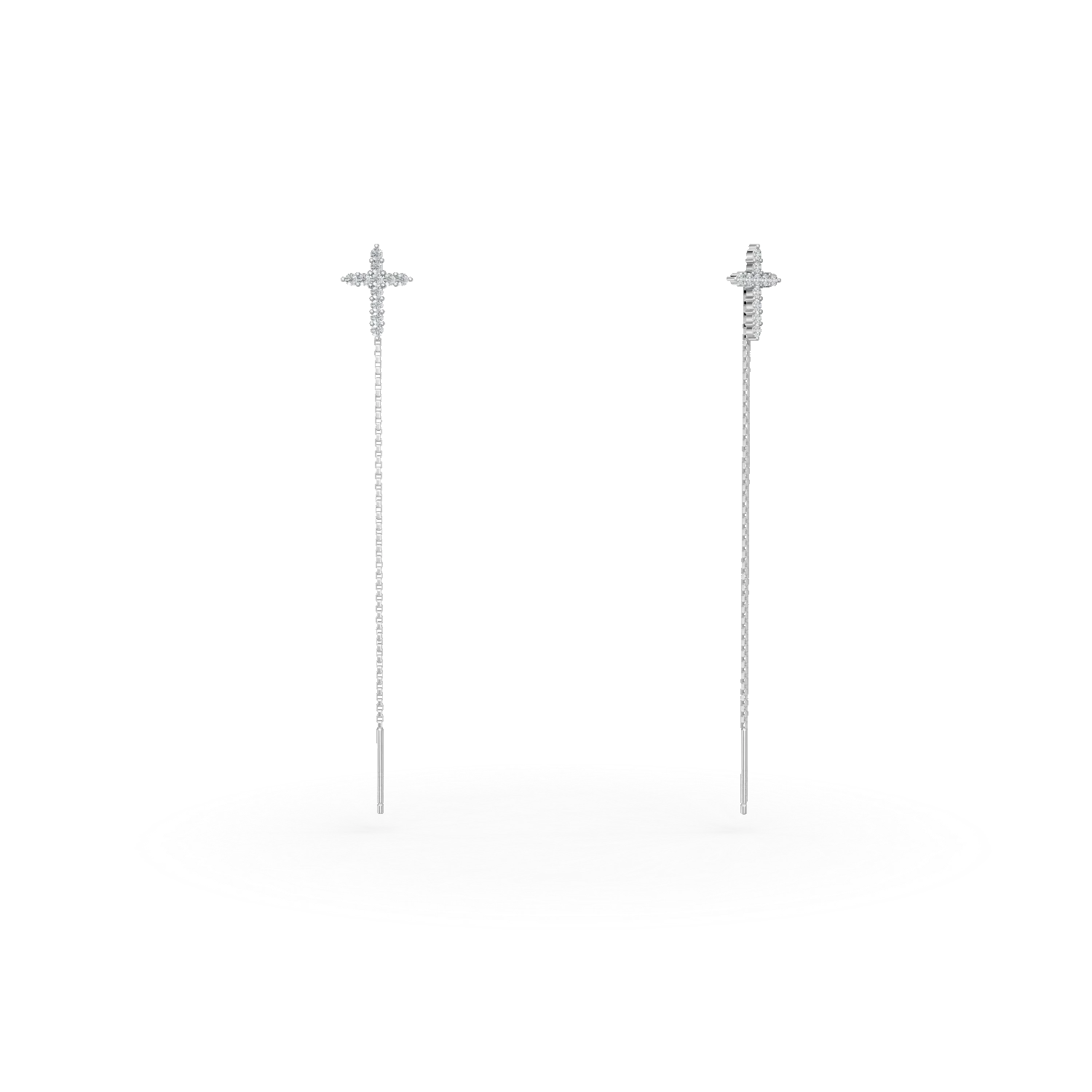Cercei cu cruciulite din argint cu zirconii Apparel & Accessories > Jewelry > Earrings DAAR 2 Cercei cu cruciulite din argint cu zirconii Apparel & Accessories > Jewelry > Earrings DAAR 2