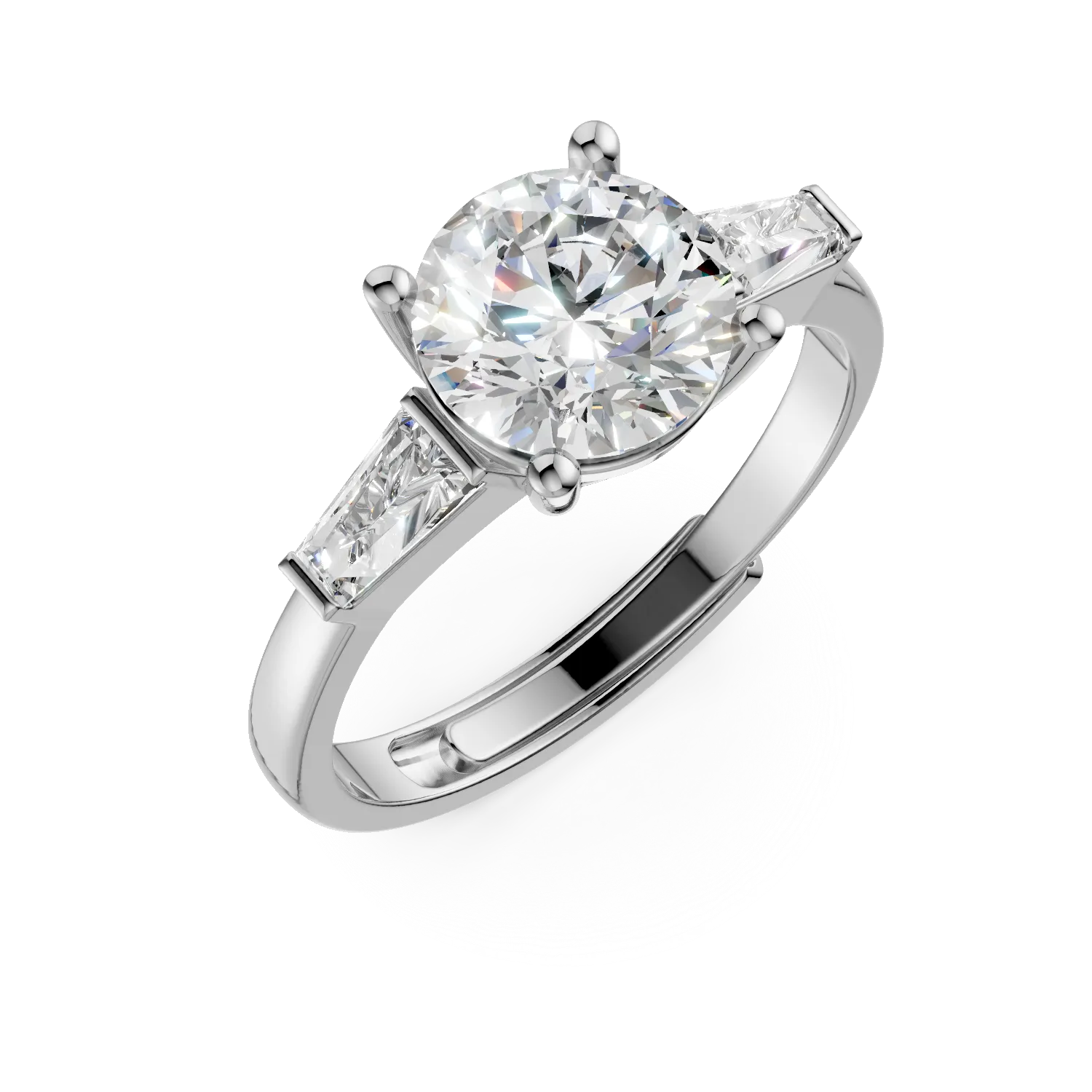 Inel din argint cu zirconii