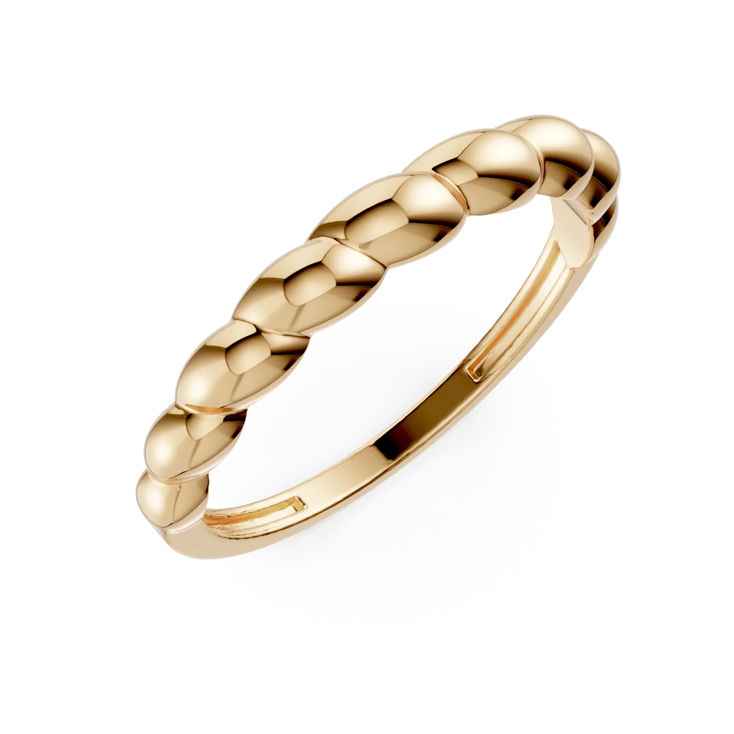 Inel impletit din argint galben Apparel & Accessories > Jewelry > Rings DAAR 2 Inel impletit din argint galben Apparel & Accessories > Jewelry > Rings DAAR 2