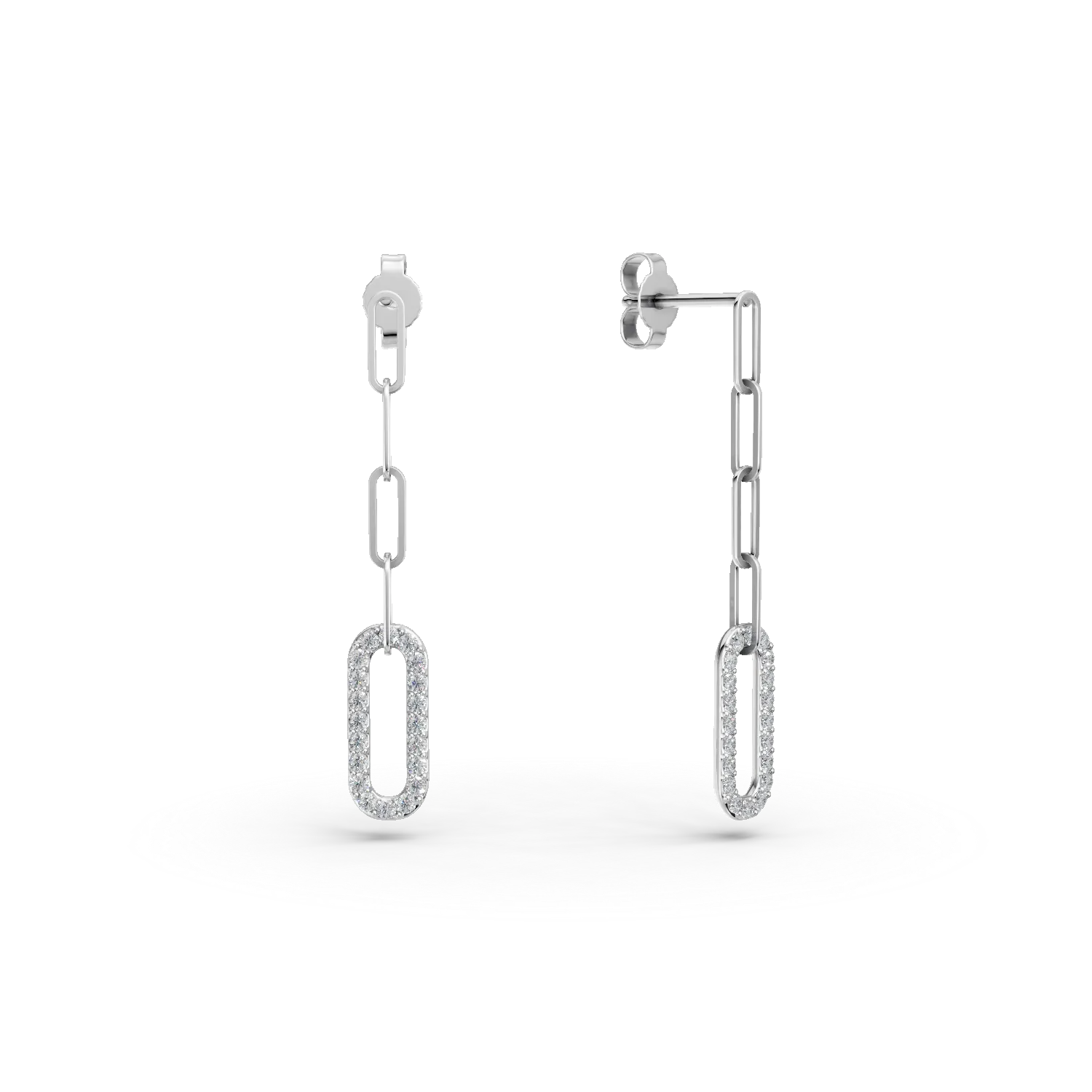 Cercei geometrici din aur alb cu diamante de 0.2ct create in laborator Apparel & Accessories > Jewelry > Earrings DAAR 2 Cercei geometrici din aur alb cu diamante de 0.2ct create in laborator Apparel & Accessories > Jewelry > Earrings DAAR 2