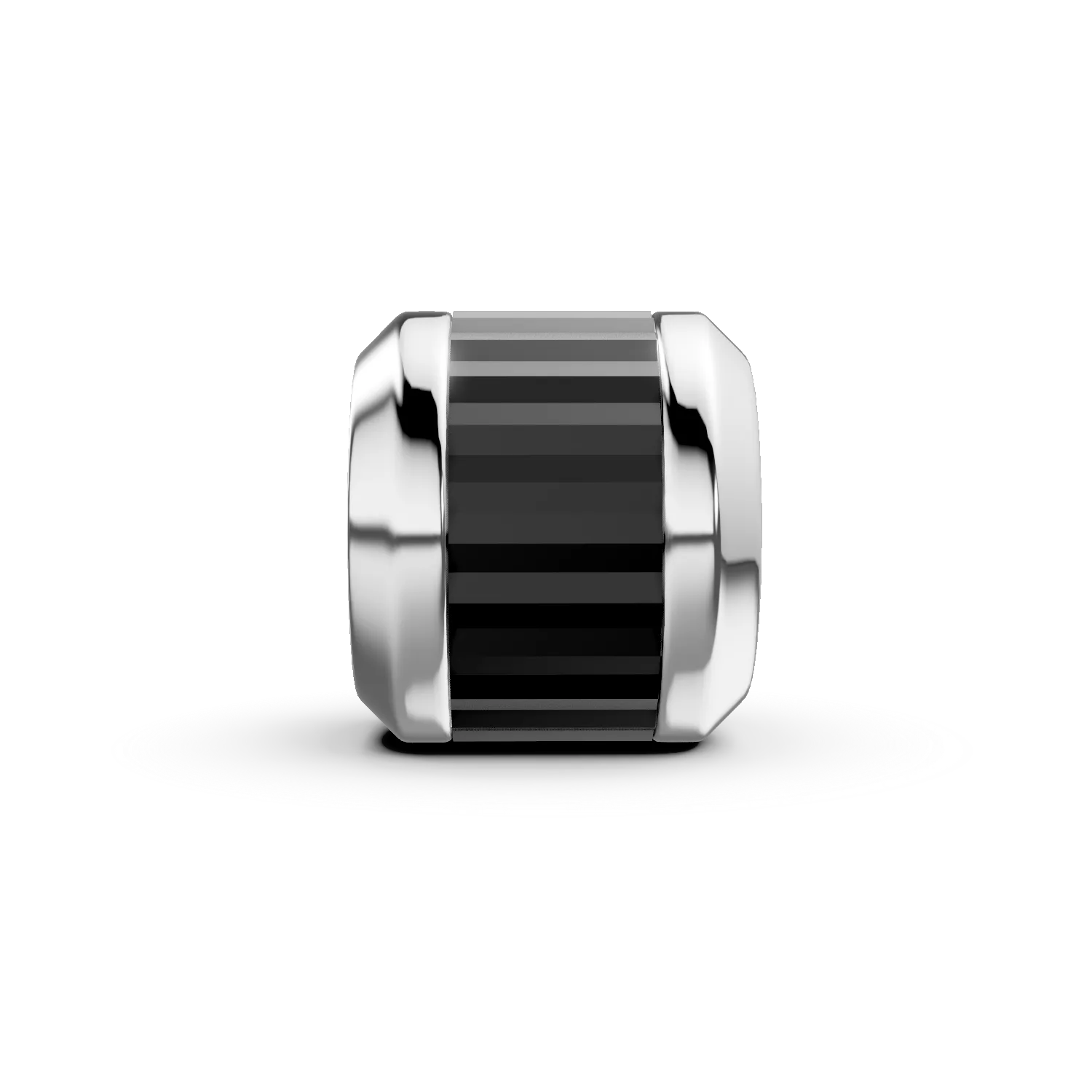 Pandantiv geometric din otel pentru barbati