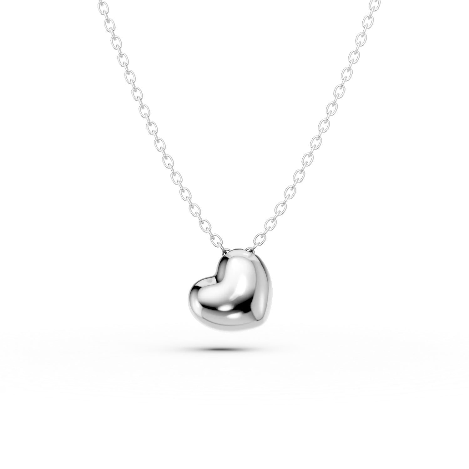 Lant cu pandantiv inima din argint