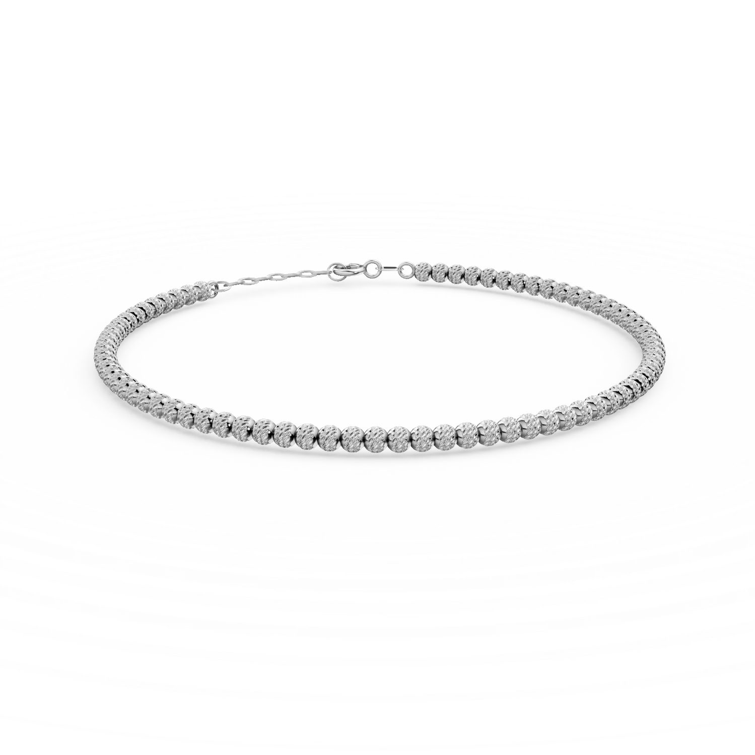 Bratara cu bilute din argint