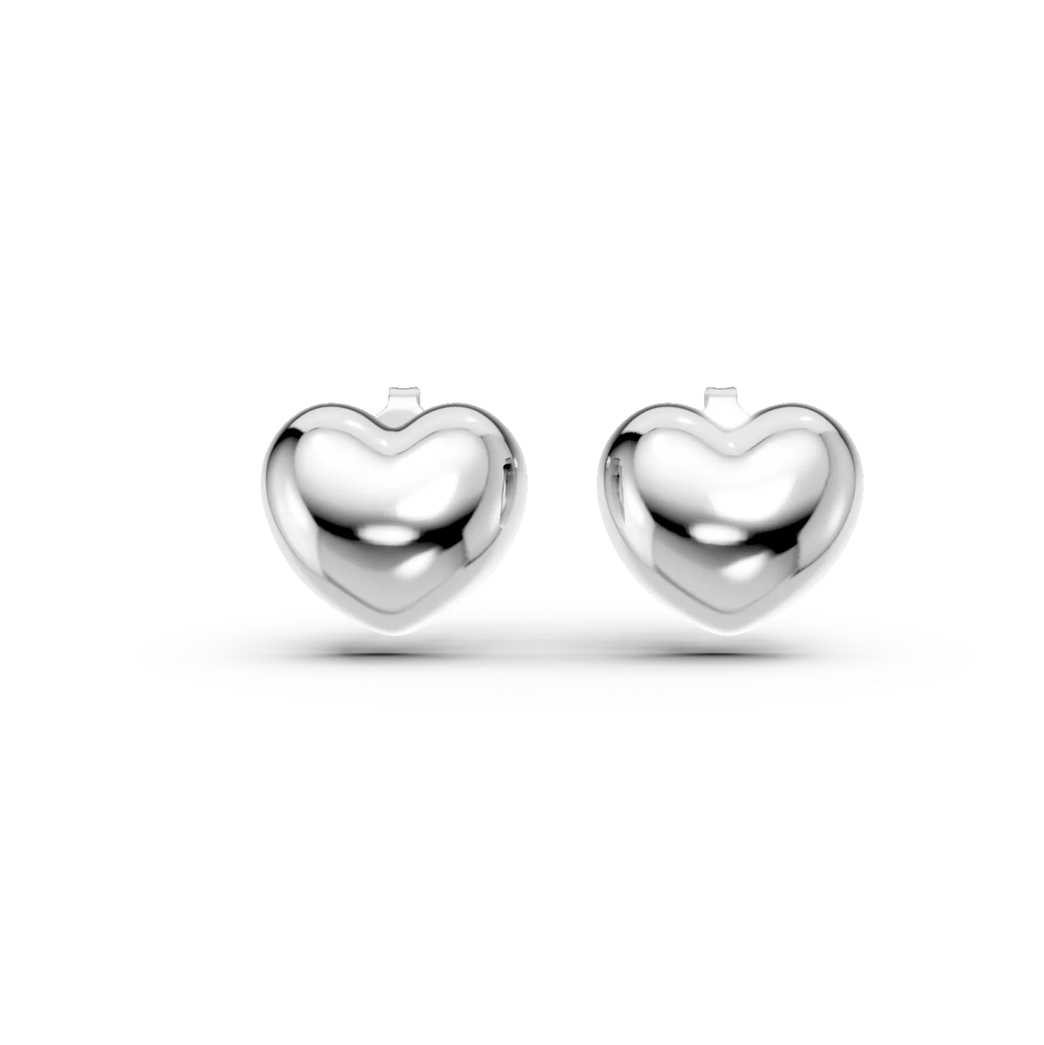 Cercei inimi din argint