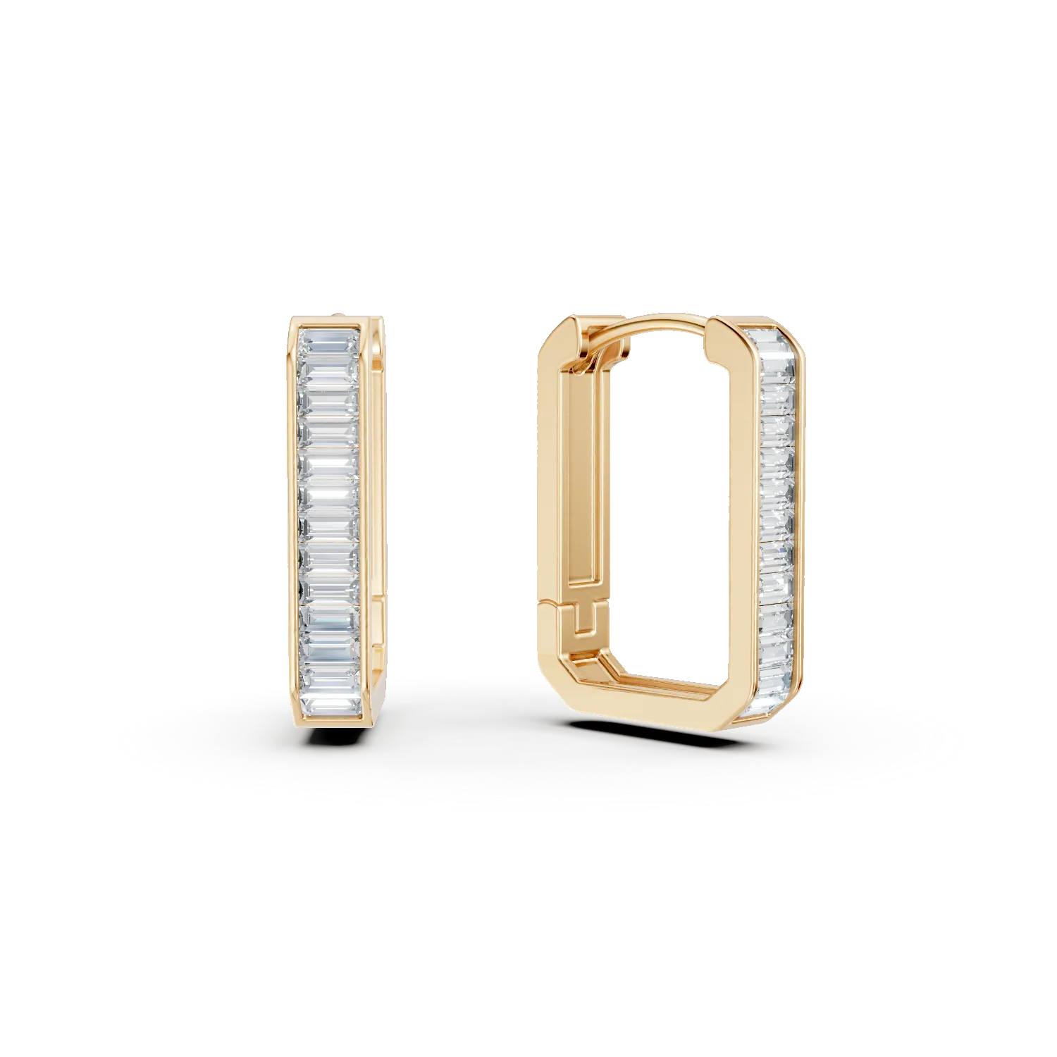 Cercei geometrici din argint galben cu zirconii Apparel & Accessories > Jewelry > Earrings DAAR 2 Cercei geometrici din argint galben cu zirconii Apparel & Accessories > Jewelry > Earrings DAAR 2