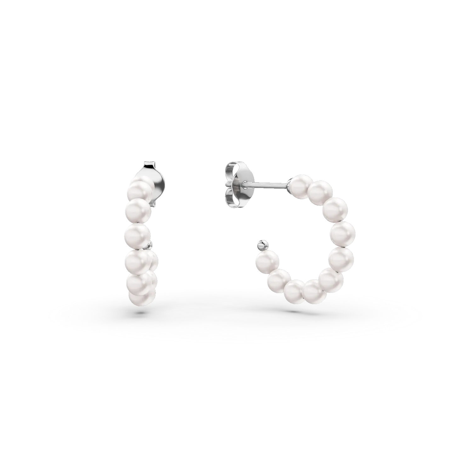 Cercei rotunzi din argint cu perle de cultura Apparel & Accessories > Jewelry > Earrings DAAR 2 Cercei rotunzi din argint cu perle de cultura Apparel & Accessories > Jewelry > Earrings DAAR 2