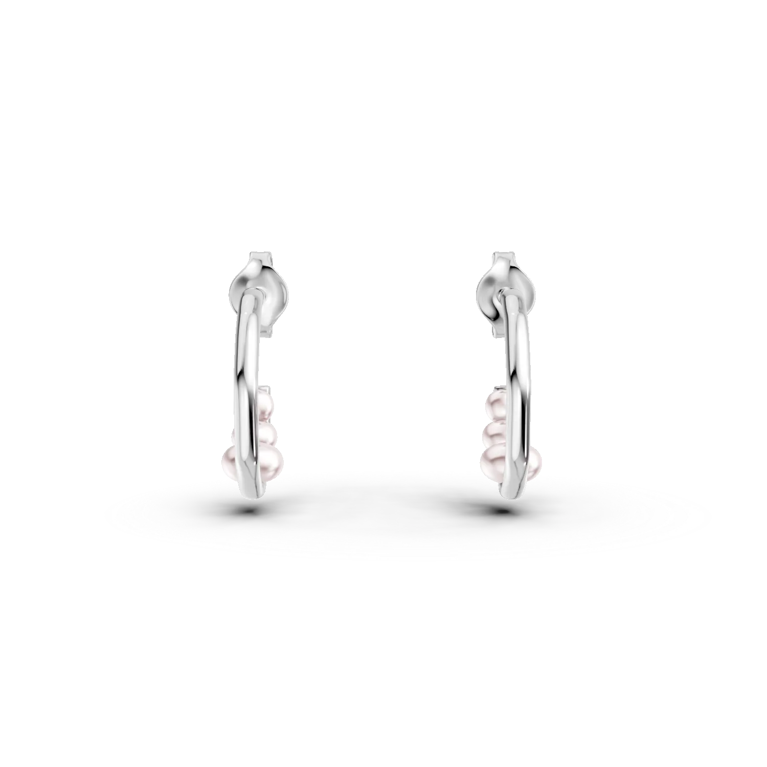 Cercei din argint cu perle de cultura