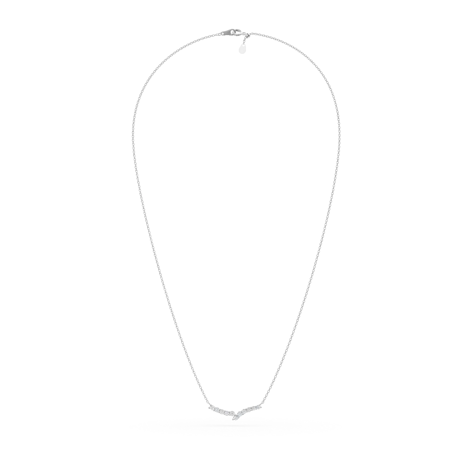 Colier din platina cu diamante de 0.5ct