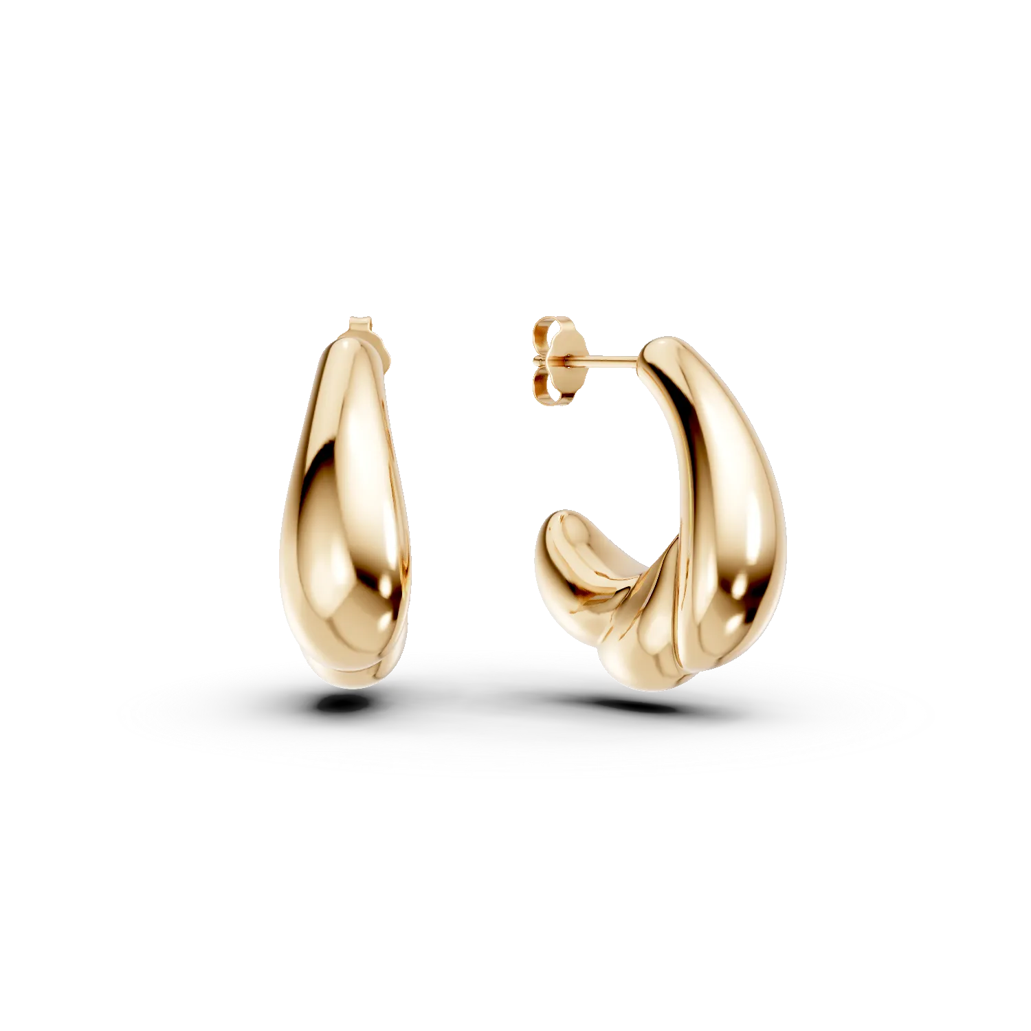 Cercei cu surub din argint galben Apparel & Accessories > Jewelry > Earrings DAAR 2 Cercei cu surub din argint galben Apparel & Accessories > Jewelry > Earrings DAAR 2