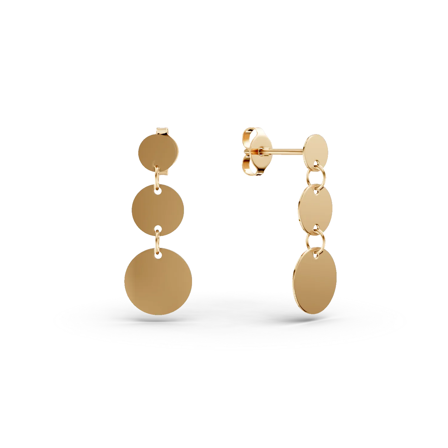 Cercei rotunzi lungi din argint galben Apparel & Accessories > Jewelry > Earrings DAAR 2 Cercei rotunzi lungi din argint galben Apparel & Accessories > Jewelry > Earrings DAAR 2