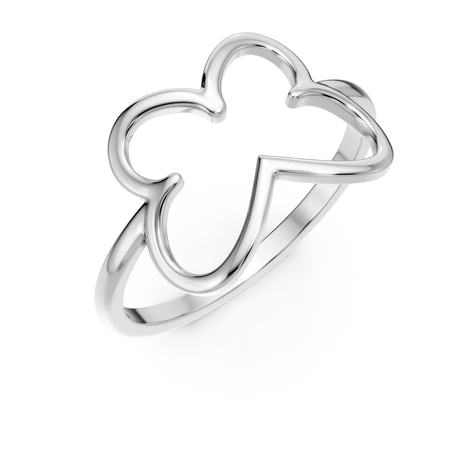 Inel fluture din aur alb Apparel & Accessories > Jewelry > Rings DAAR 2 Inel fluture din aur alb Apparel & Accessories > Jewelry > Rings DAAR 2