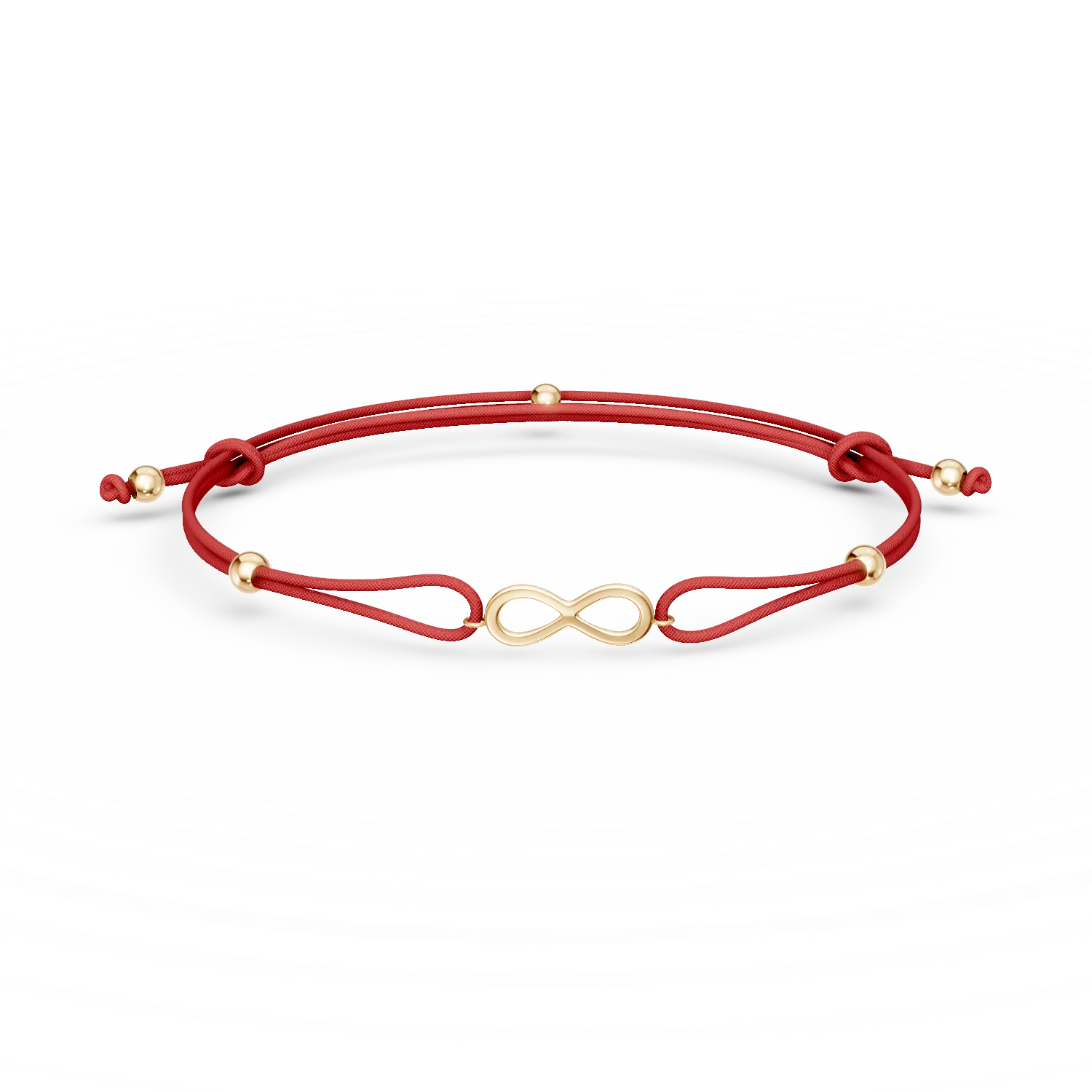 Bratara cu snur si pandantiv infinit din aur galben cu zirconii Apparel & Accessories > Jewelry > Bracelets DAAR 2 Bratara cu snur si pandantiv infinit din aur galben cu zirconii Apparel & Accessories > Jewelry > Bracelets DAAR 2