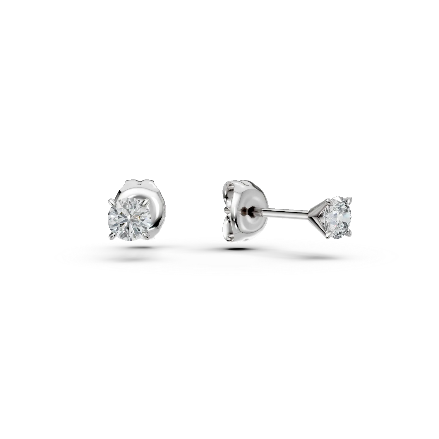 Cercei din aur alb cu diamante solitaire de 0.2ct create in laborator Apparel & Accessories > Jewelry > Earrings DAAR 2 Cercei din aur alb cu diamante solitaire de 0.2ct create in laborator Apparel & Accessories > Jewelry > Earrings DAAR 2