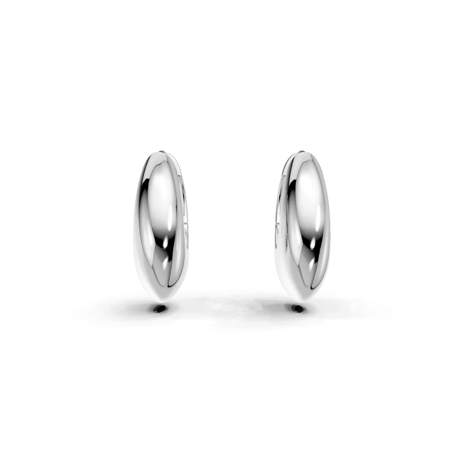 Cercei rotunzi din argint