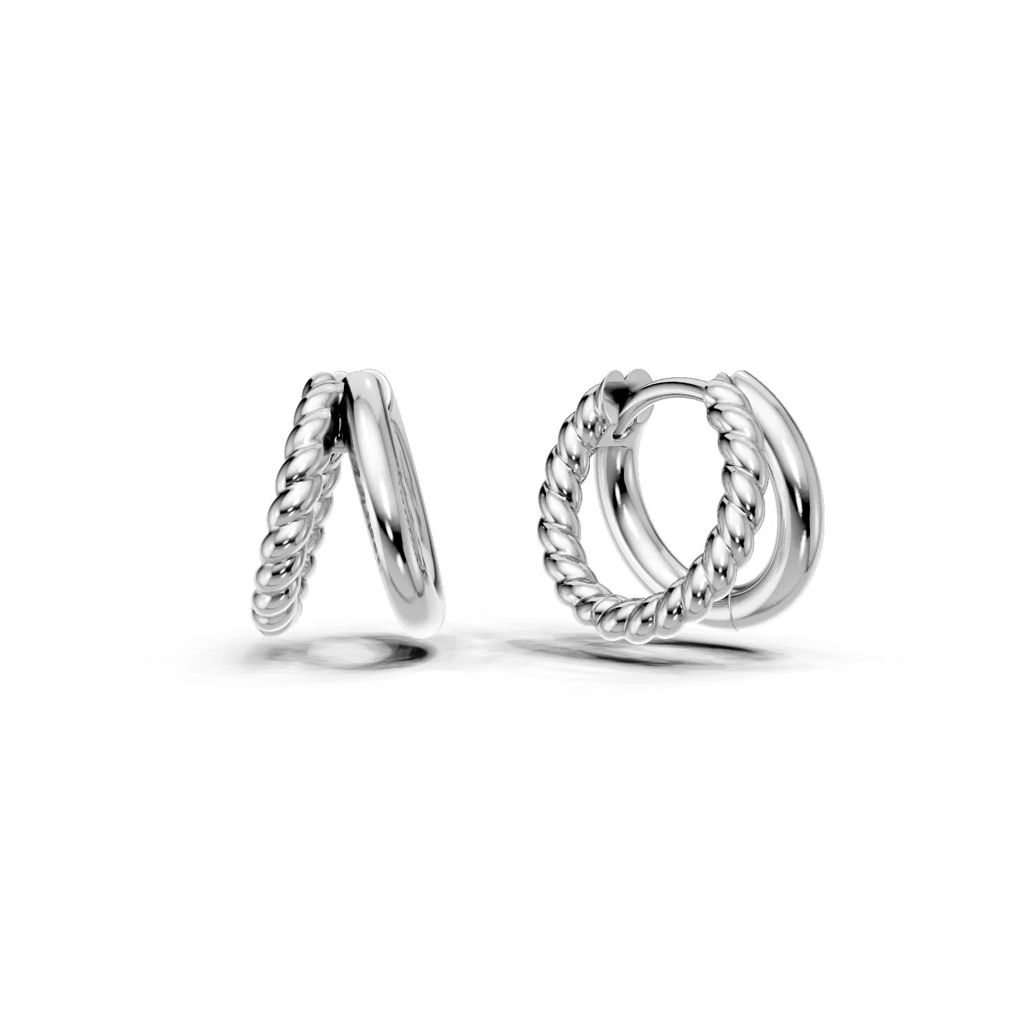 Cercei dubli din argint Apparel & Accessories > Jewelry > Earrings DAAR 2 Cercei dubli din argint Apparel & Accessories > Jewelry > Earrings DAAR 2