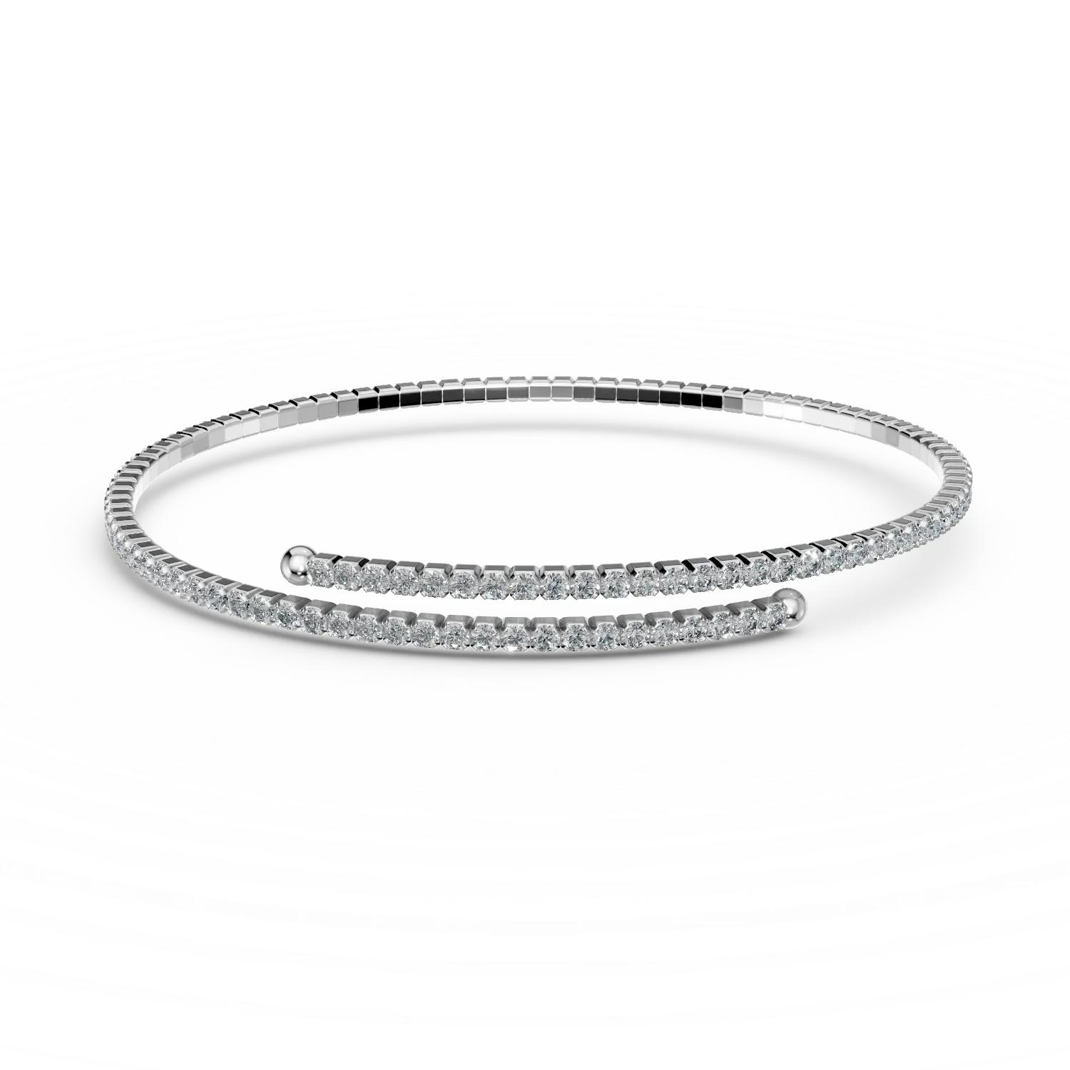 Bratara din argint cu zirconii