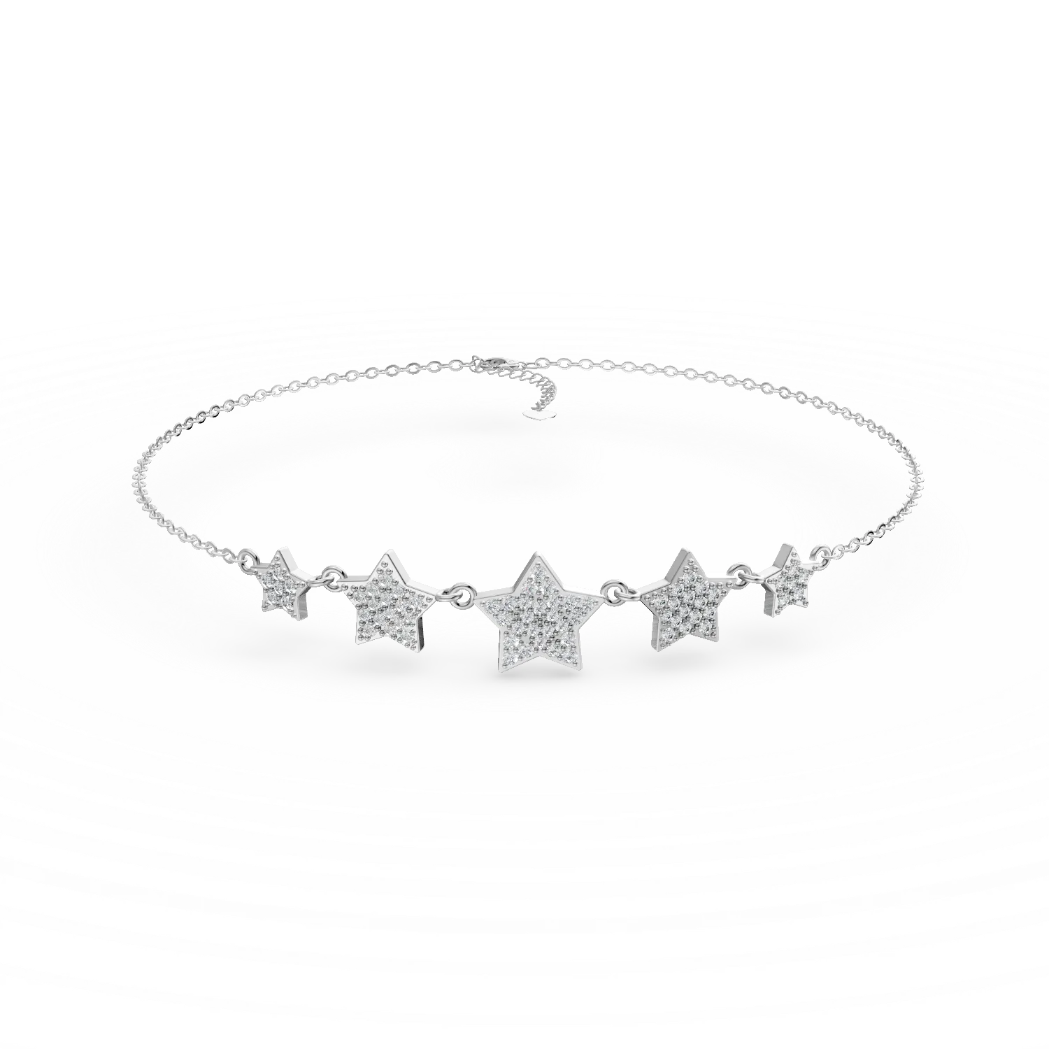 Bratara din argint cu zirconii