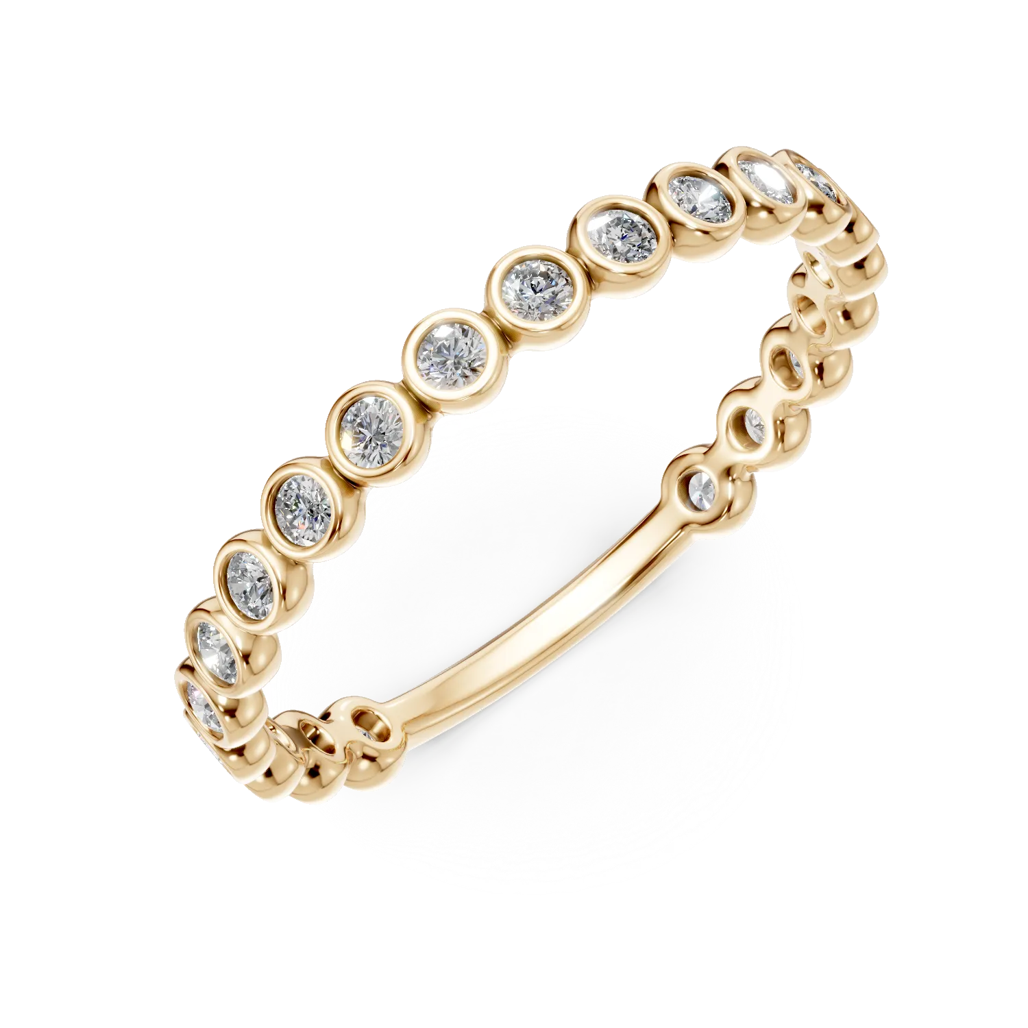 Inel din aur galben cu zirconii Apparel & Accessories > Jewelry > Rings DAAR 2 Inel din aur galben cu zirconii Apparel & Accessories > Jewelry > Rings DAAR 2
