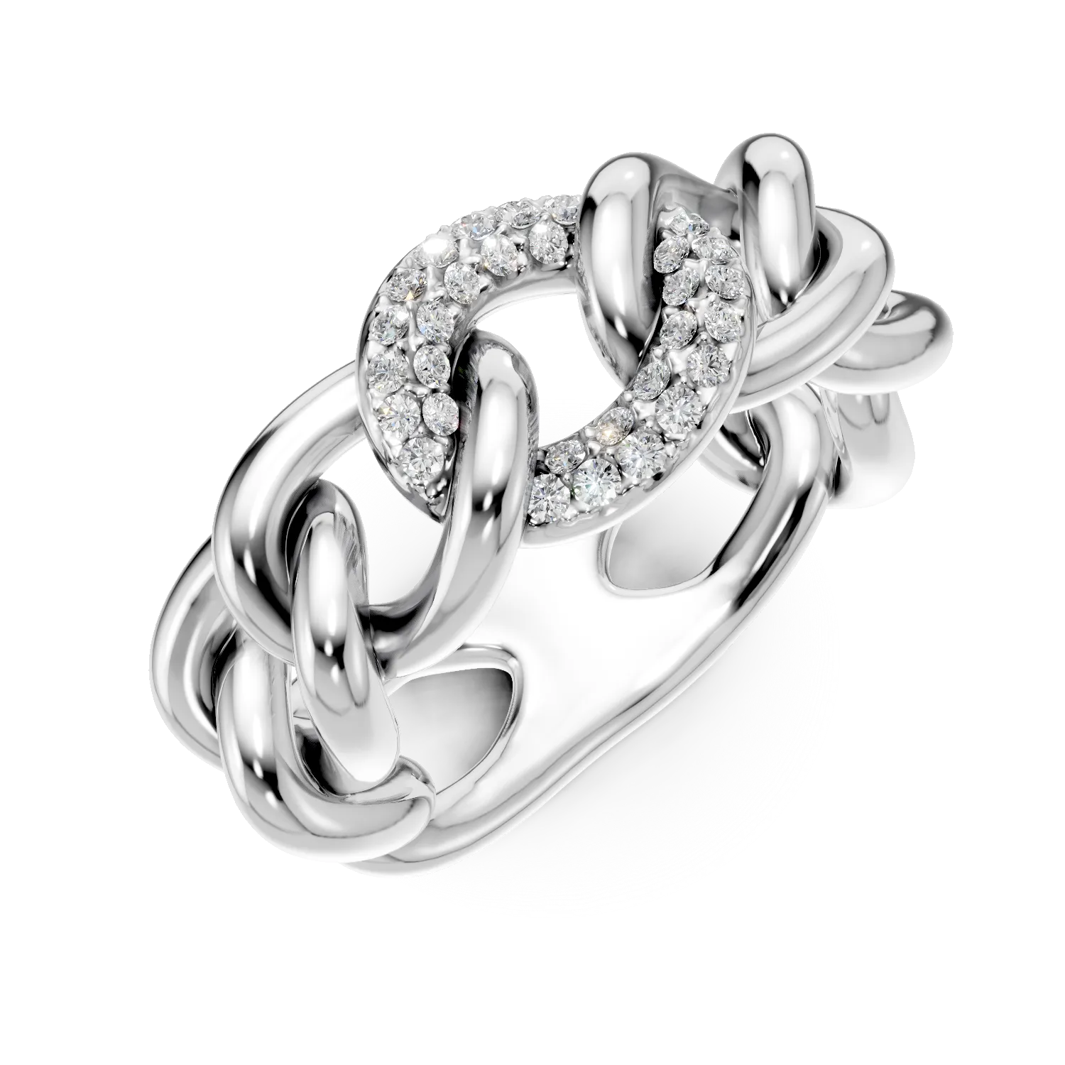 Inel geometric din argint cu zirconii Apparel & Accessories > Jewelry > Rings DAAR 2 Inel geometric din argint cu zirconii Apparel & Accessories > Jewelry > Rings DAAR 2