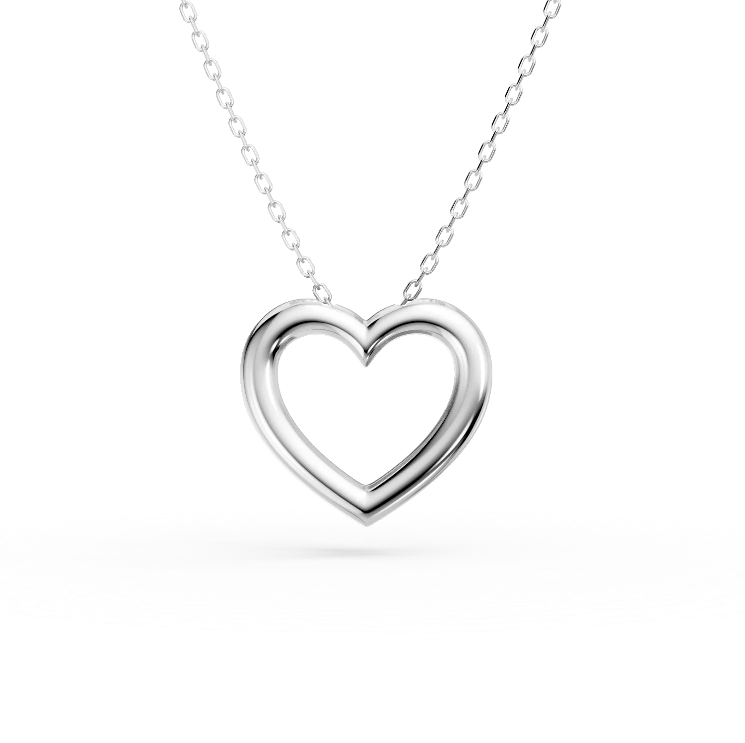 Lant cu pandantiv inima din argint