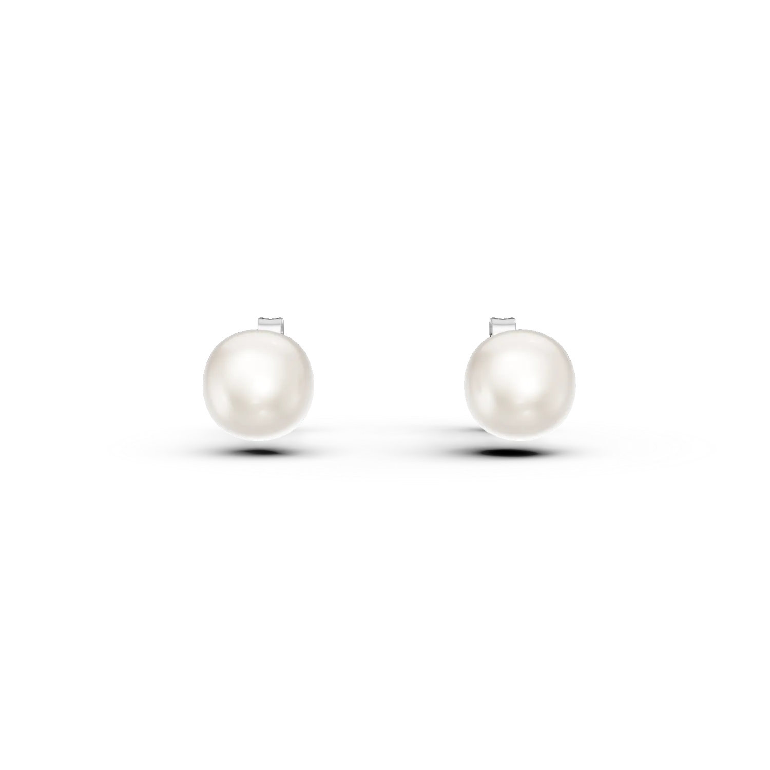 Cercei din argint cu perle sintetice