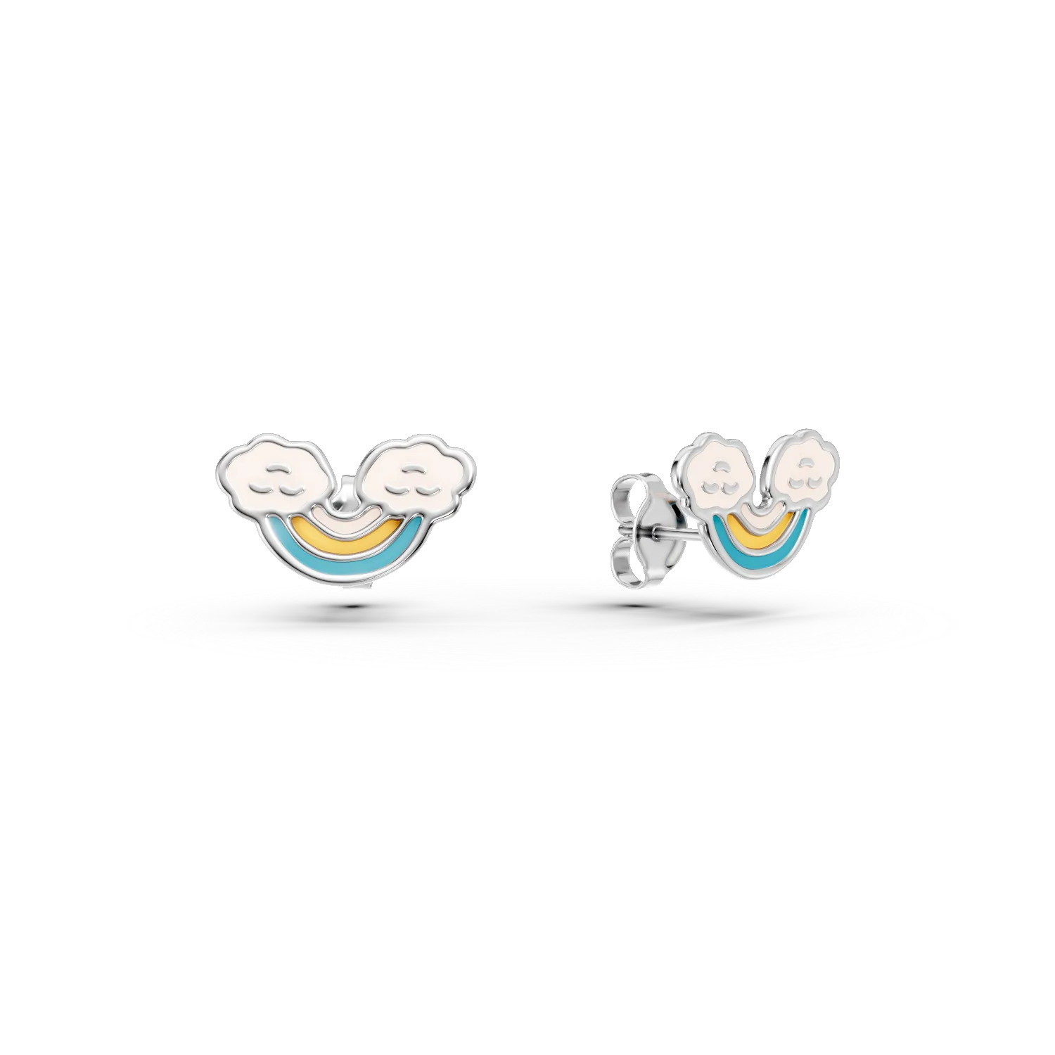 Cercei curcubeu din argint pentru copii Apparel & Accessories > Jewelry > Earrings DAAR 2 Cercei curcubeu din argint pentru copii Apparel & Accessories > Jewelry > Earrings DAAR 2