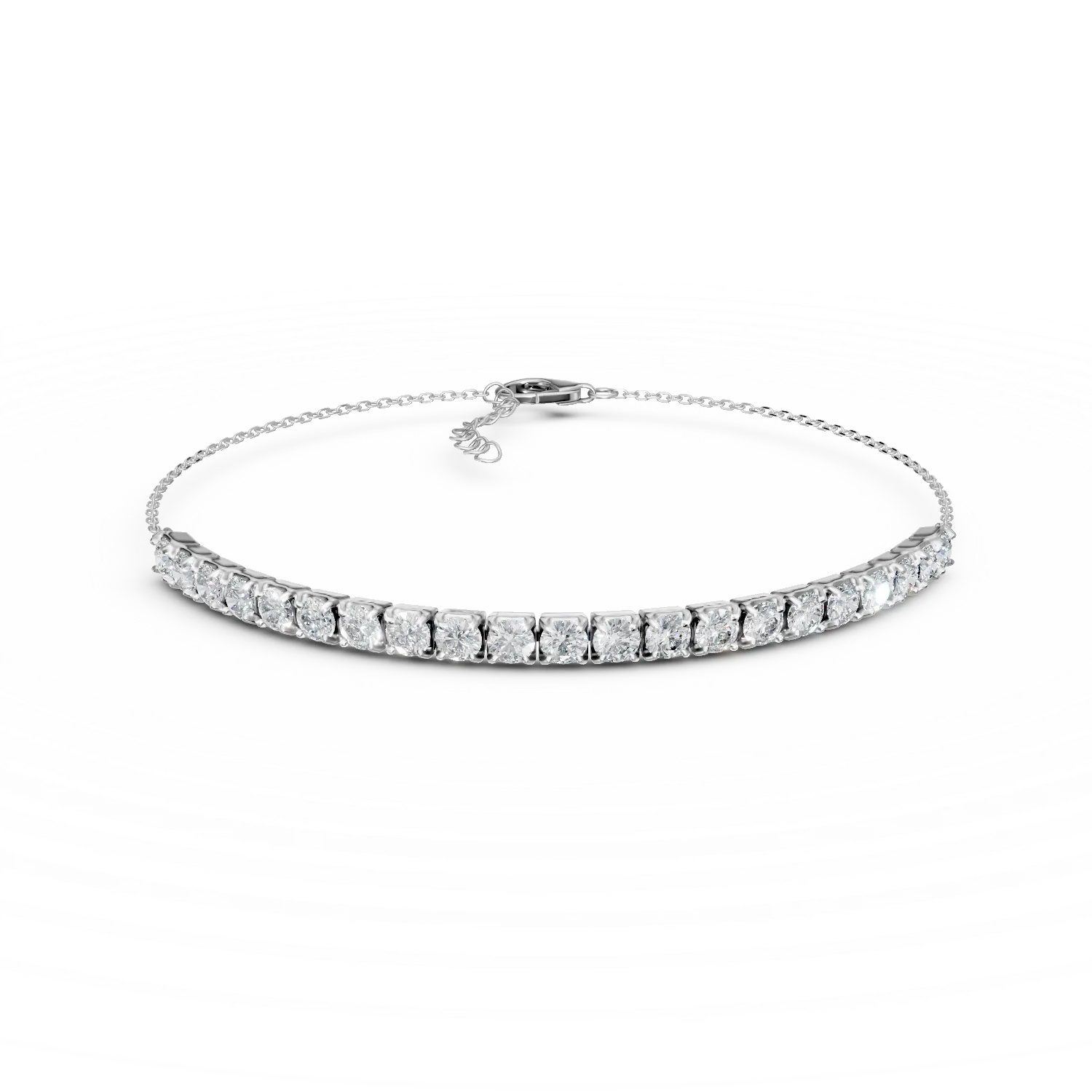 Bratara din argint cu zirconii