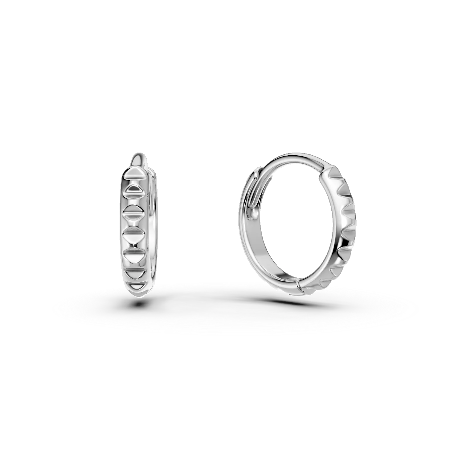 Cercei creole din argint