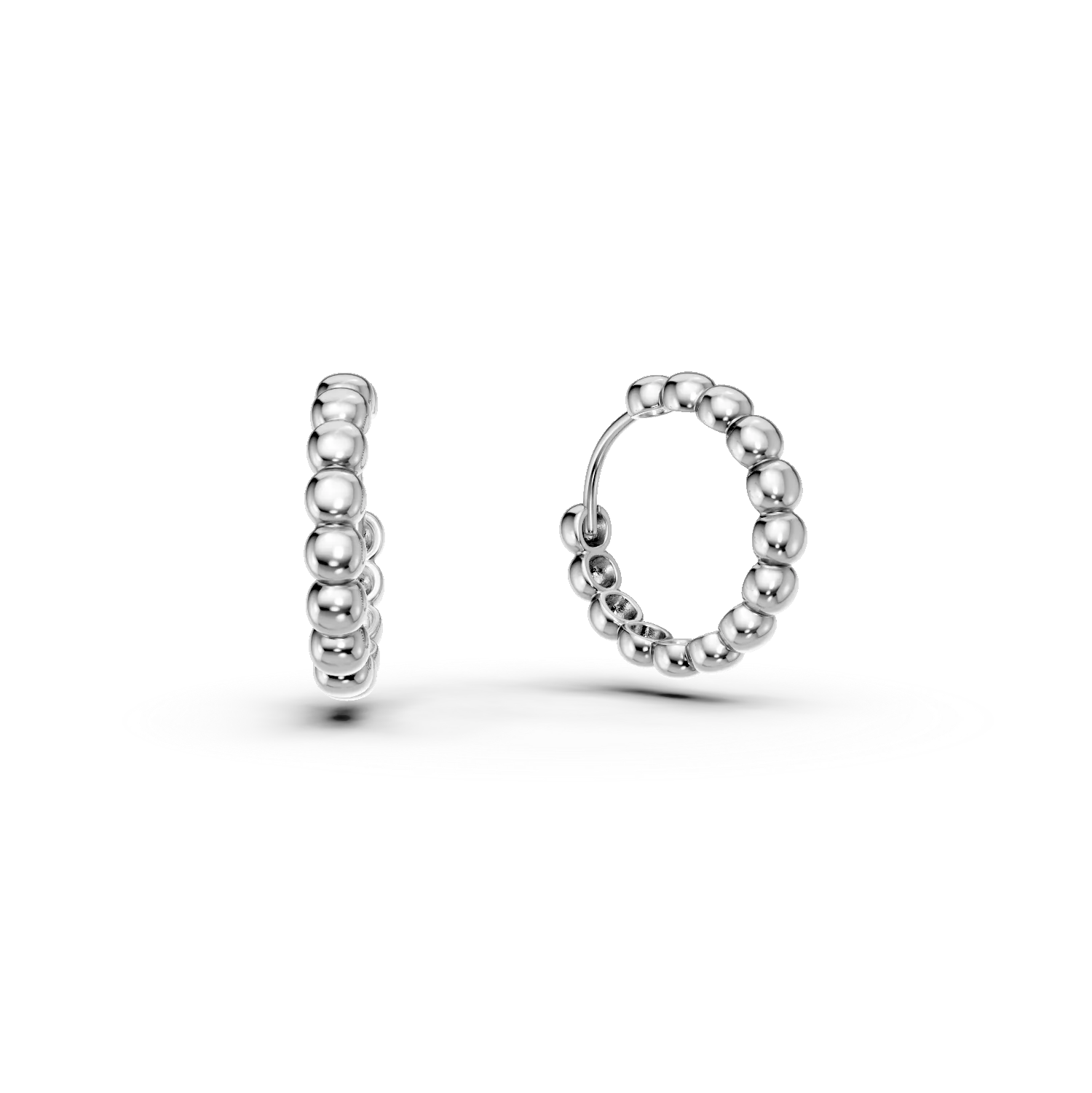 Cercei creole din argint