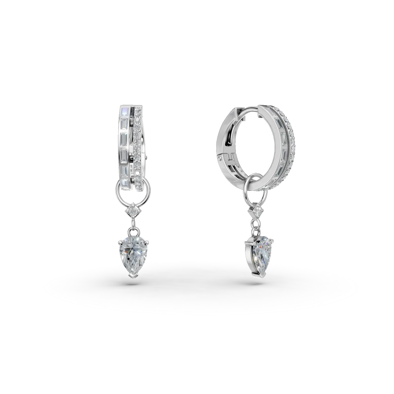 Cercei on-ear din argint cu zirconii Apparel & Accessories > Jewelry > Earrings DAAR 2 Cercei on-ear din argint cu zirconii Apparel & Accessories > Jewelry > Earrings DAAR 2