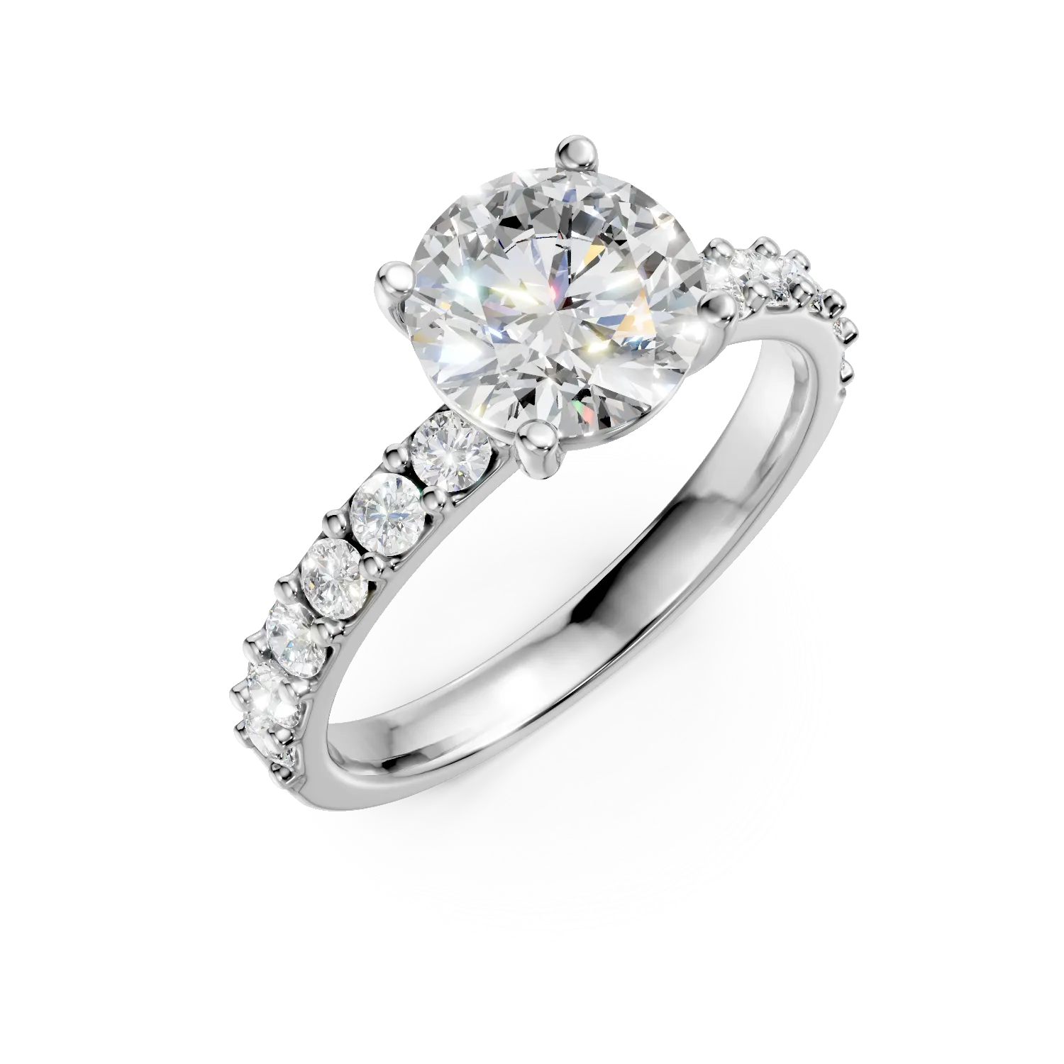 Inel din aur alb cu diamante de 2ct create in laborator Apparel & Accessories > Jewelry > Rings DAAR 2 Inel din aur alb cu diamante de 2ct create in laborator Apparel & Accessories > Jewelry > Rings DAAR 2