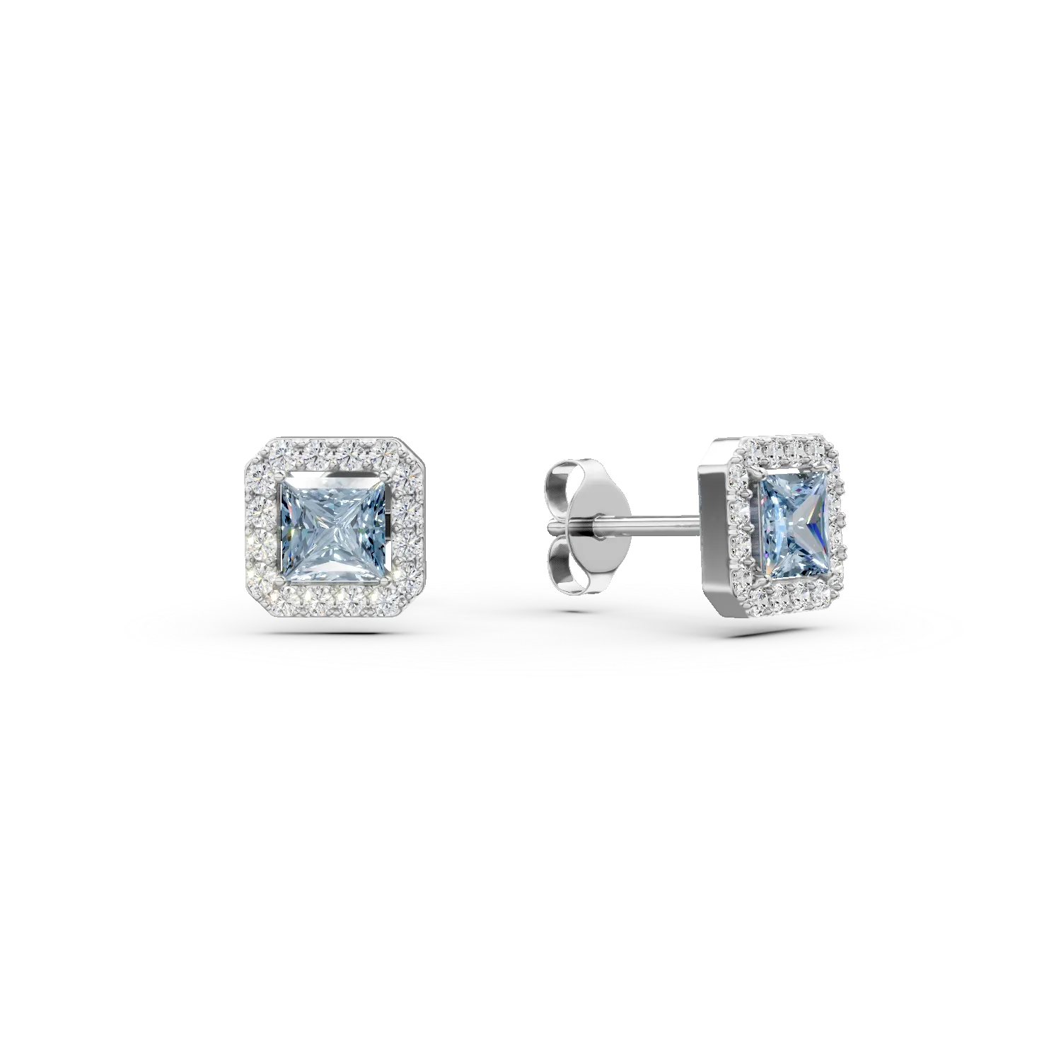 Cercei din argint cu zirconii albastre si transparente Apparel & Accessories > Jewelry > Earrings DAAR 2 Cercei din argint cu zirconii albastre si transparente Apparel & Accessories > Jewelry > Earrings DAAR 2
