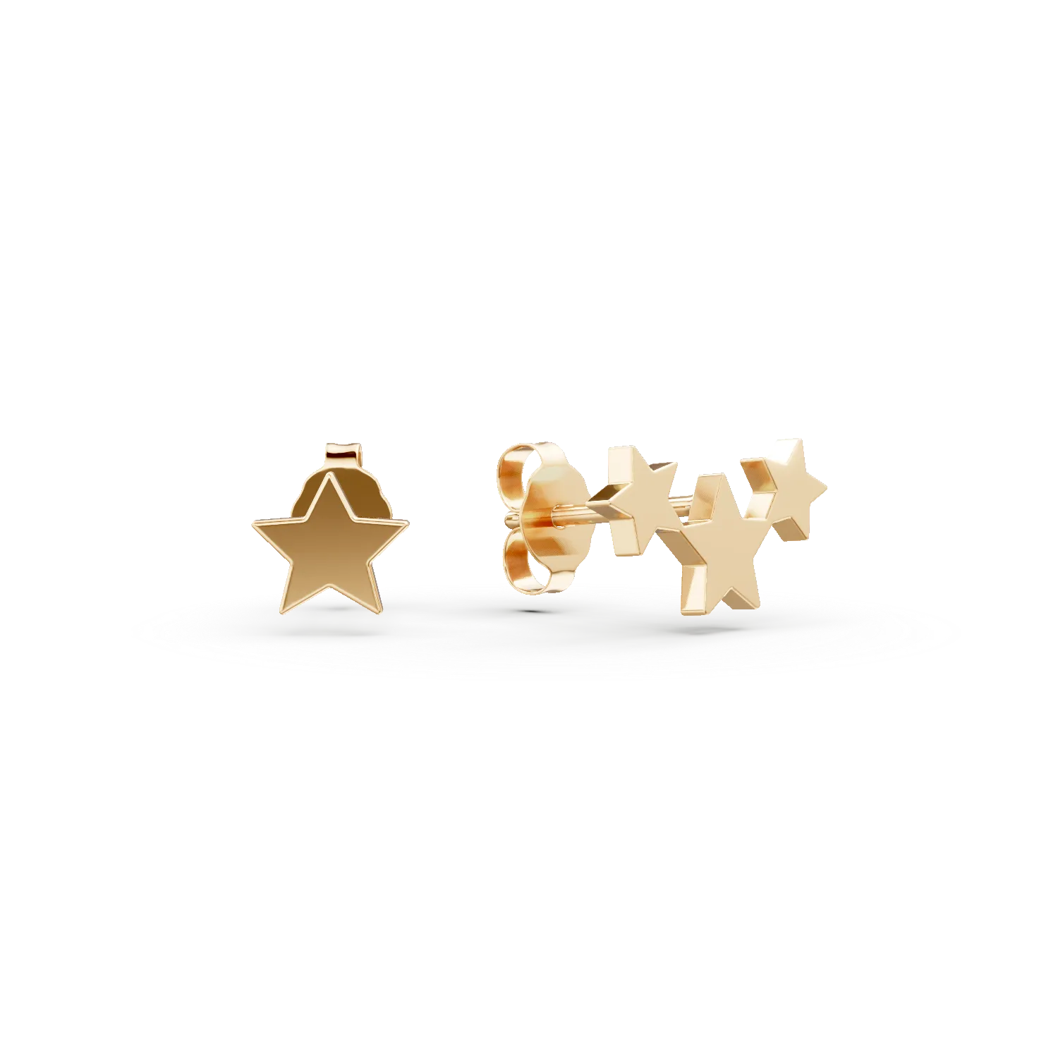 Cercei asimetrici stelute din argint galben Apparel & Accessories > Jewelry > Earrings DAAR 2 Cercei asimetrici stelute din argint galben Apparel & Accessories > Jewelry > Earrings DAAR 2