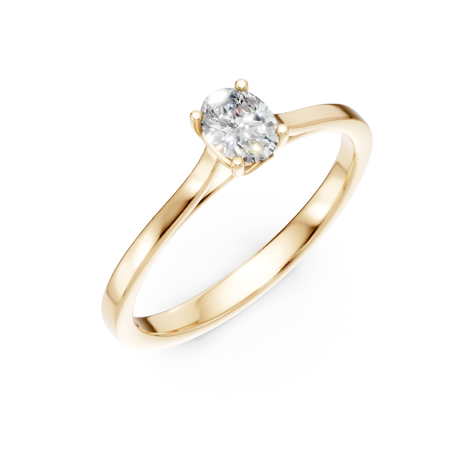 Inel de logodna din aur galben cu diamant de 0.3ct creat in laborator Apparel & Accessories > Jewelry > Rings DAAR 2 Inel de logodna din aur galben cu diamant de 0.3ct creat in laborator Apparel & Accessories > Jewelry > Rings DAAR 2