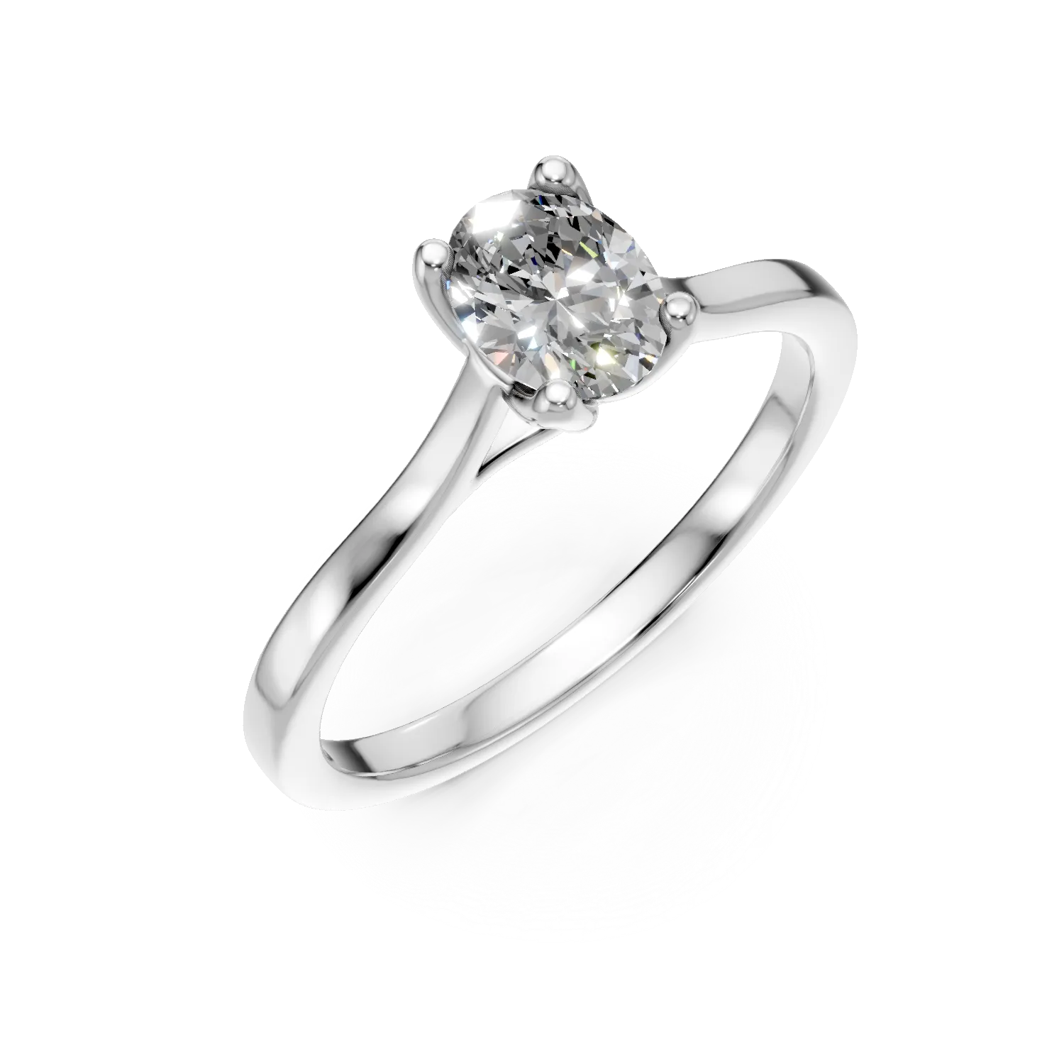 Inel de logodna din aur alb cu diamant solitaire de 0.3ct creat in laborator Apparel & Accessories > Jewelry > Rings DAAR 2 Inel de logodna din aur alb cu diamant solitaire de 0.3ct creat in laborator Apparel & Accessories > Jewelry > Rings DAAR 2