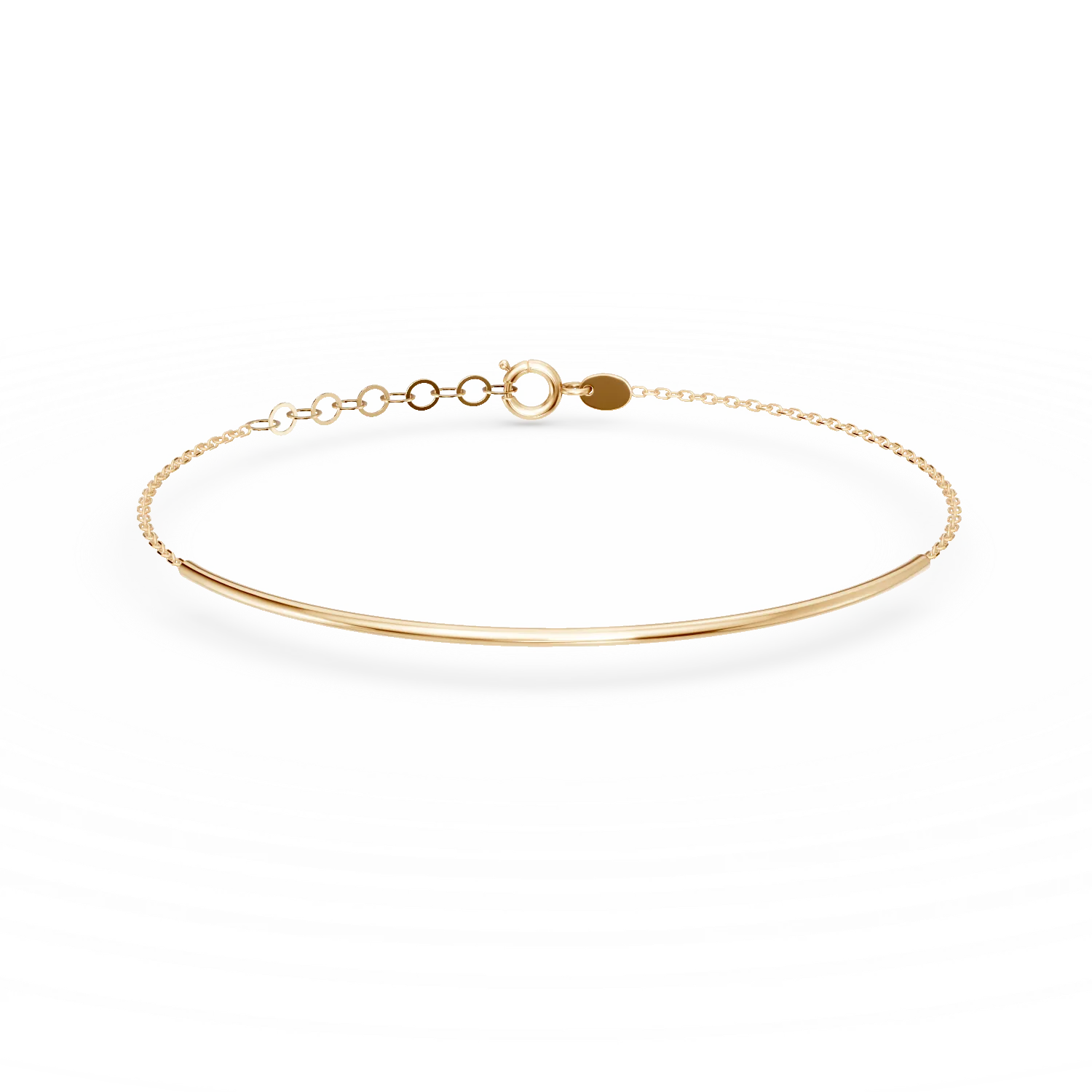 Bratara din argint galben