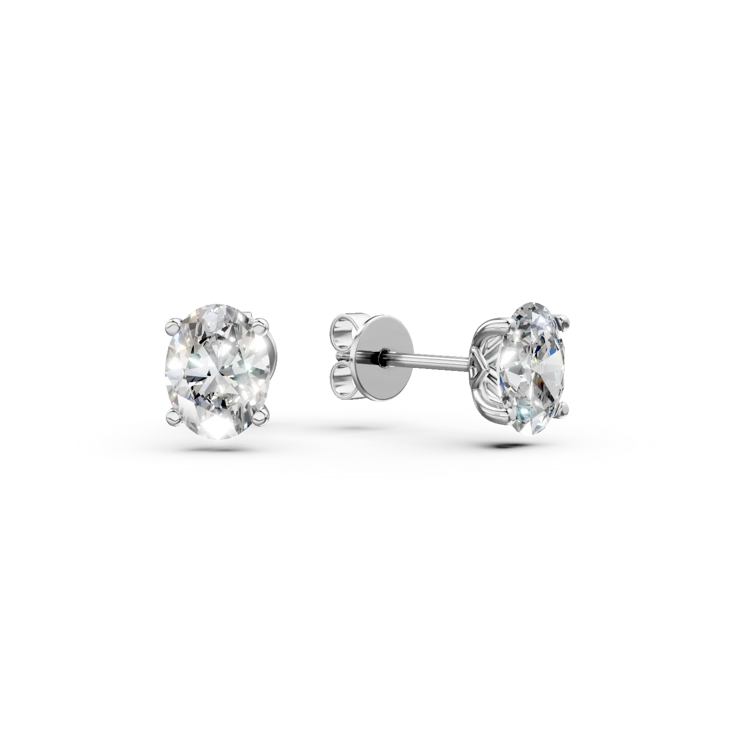 Cercei din aur alb cu diamante solitaire de 0.5ct create in laborator Apparel & Accessories > Jewelry > Earrings DAAR 2 Cercei din aur alb cu diamante solitaire de 0.5ct create in laborator Apparel & Accessories > Jewelry > Earrings DAAR 2